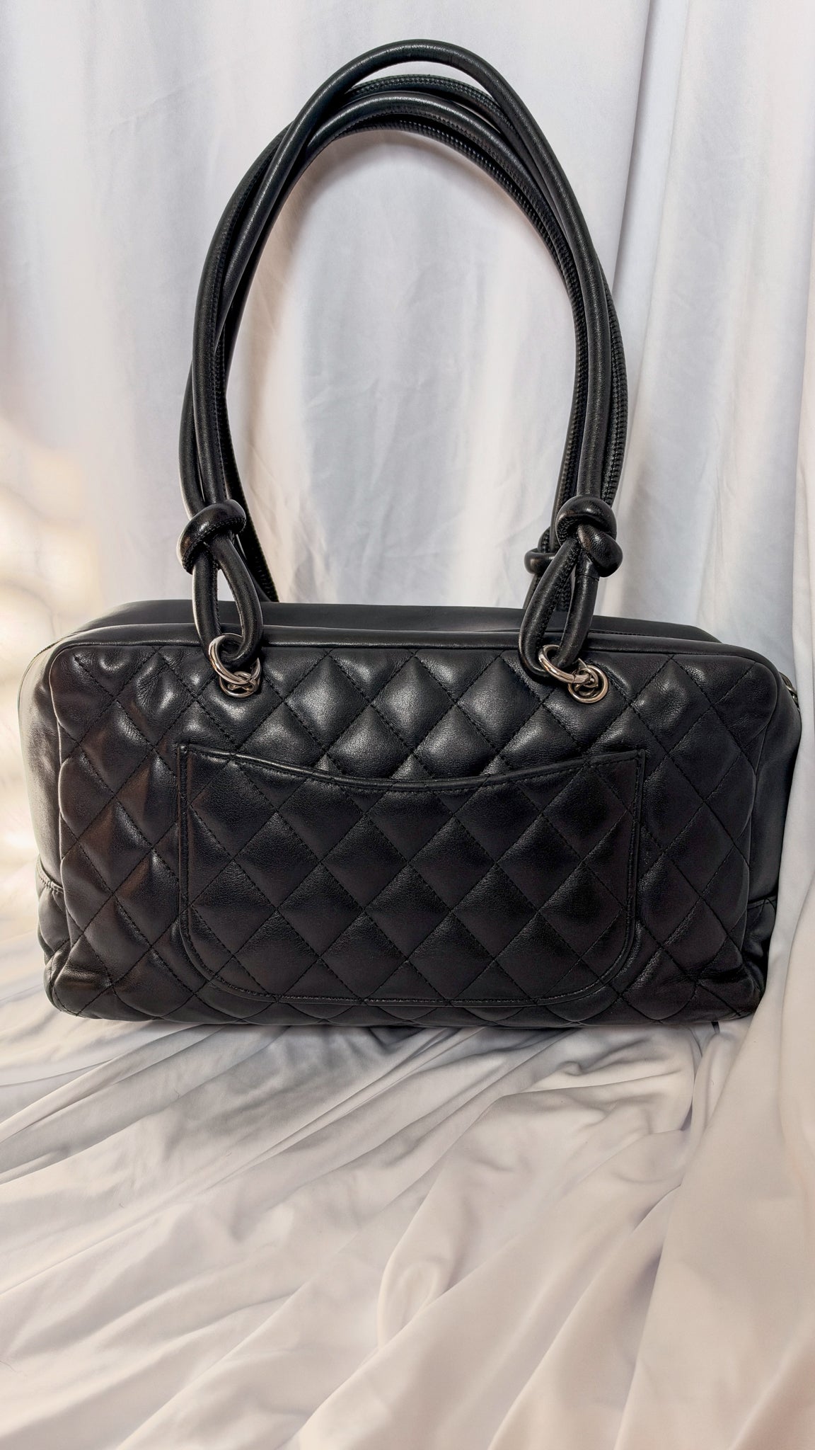 Chanel Cambon Black Bowler
