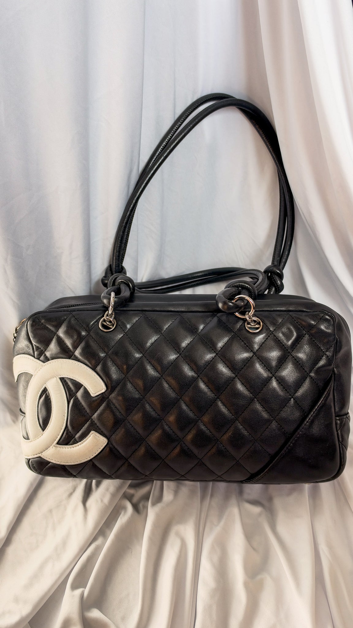 Chanel Cambon Black Bowler