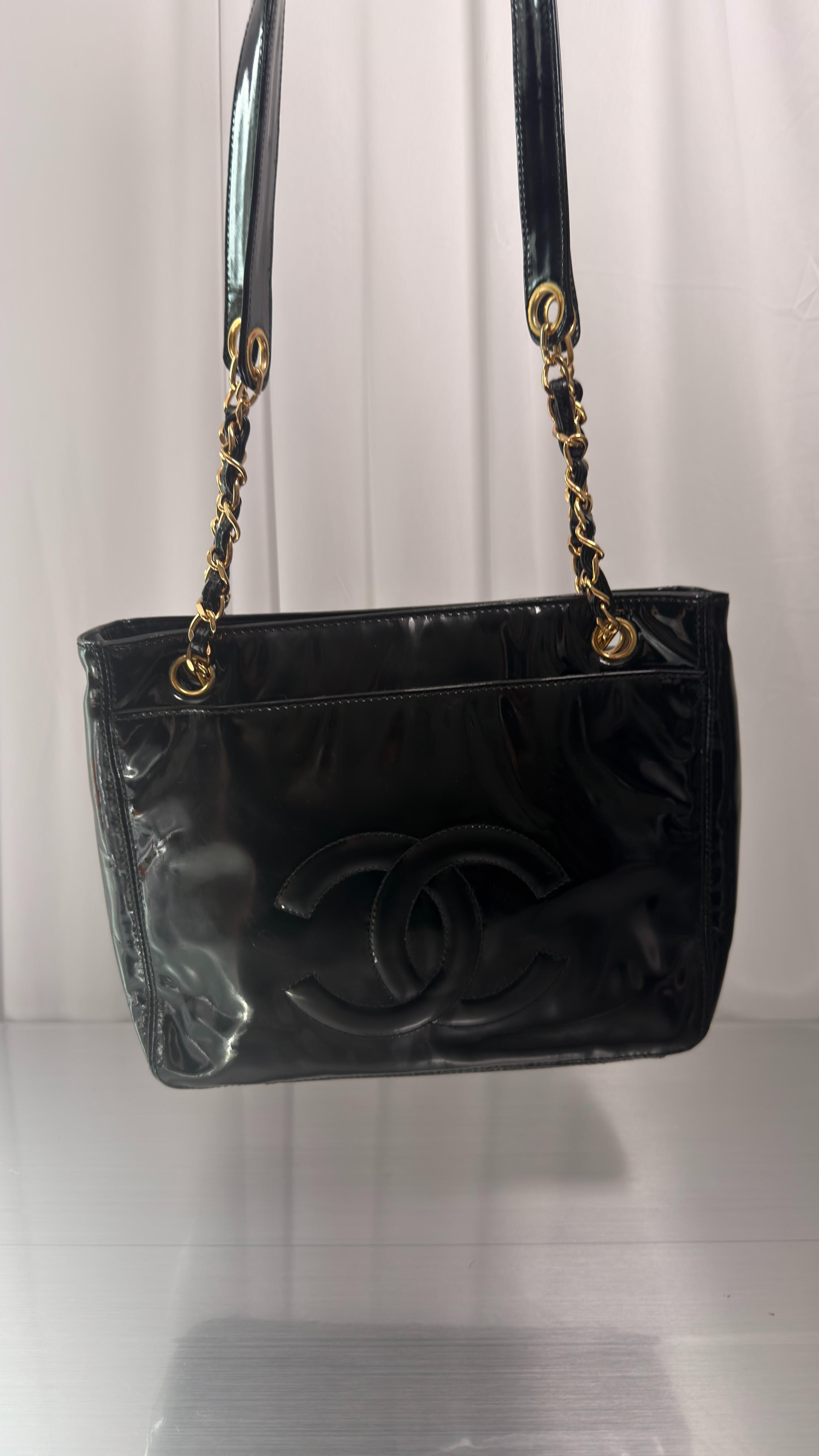 Chanel Patent Shoulder Bag