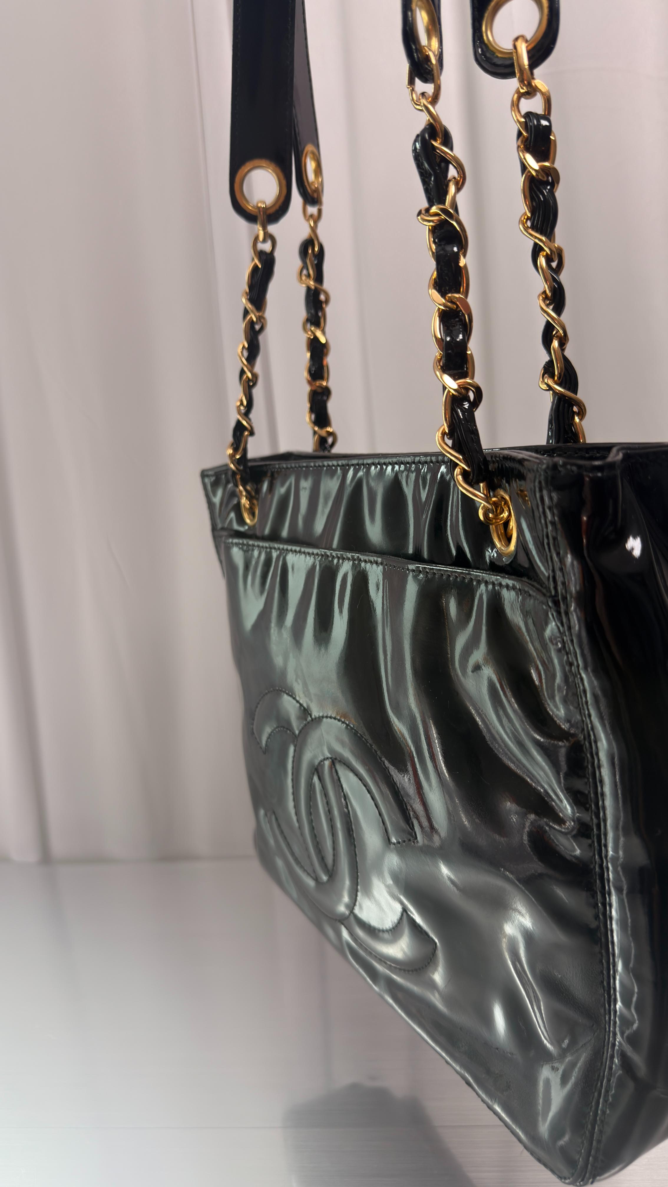 Chanel Patent Shoulder Bag