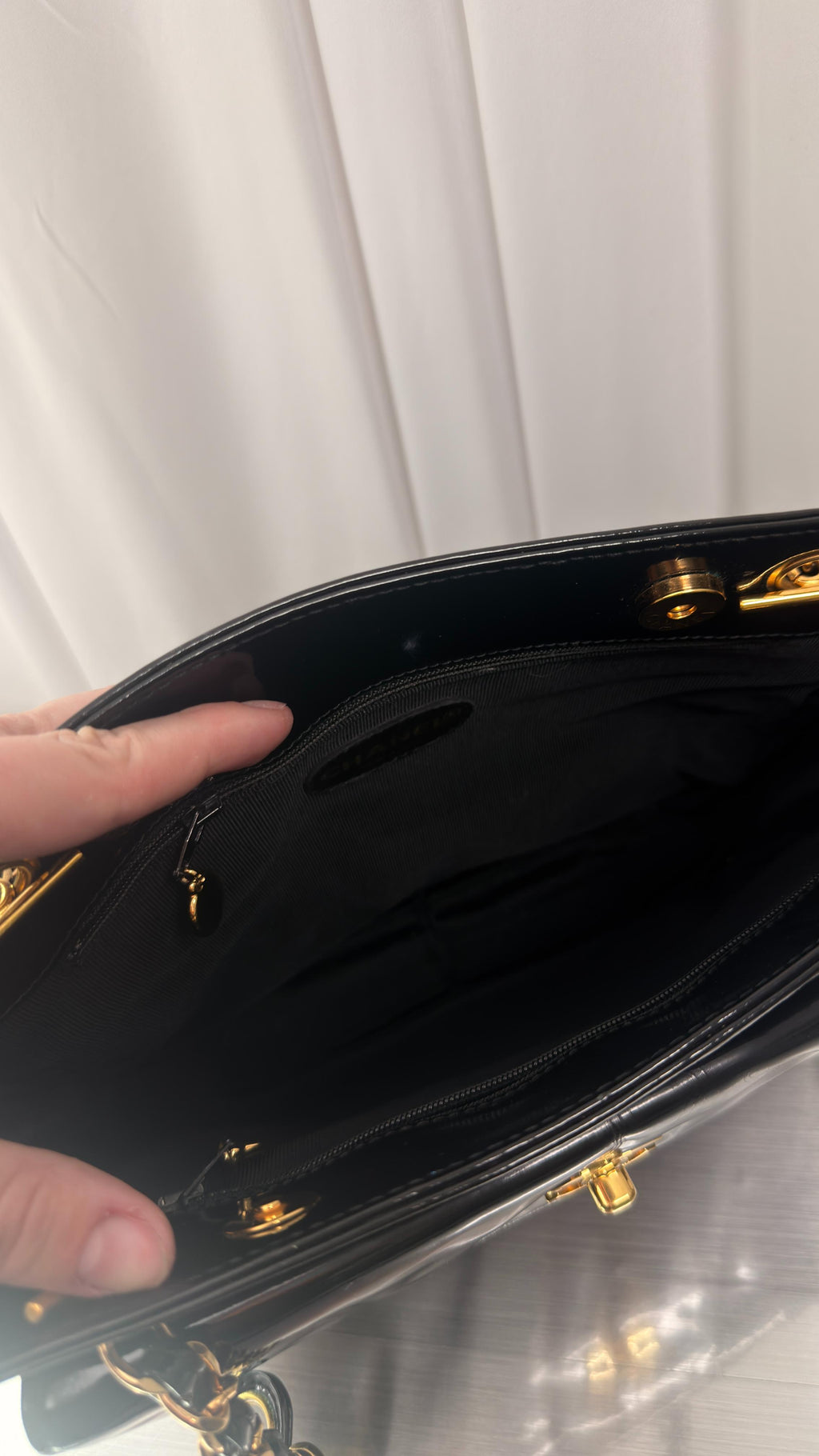 Chanel Patent Shoulder Bag