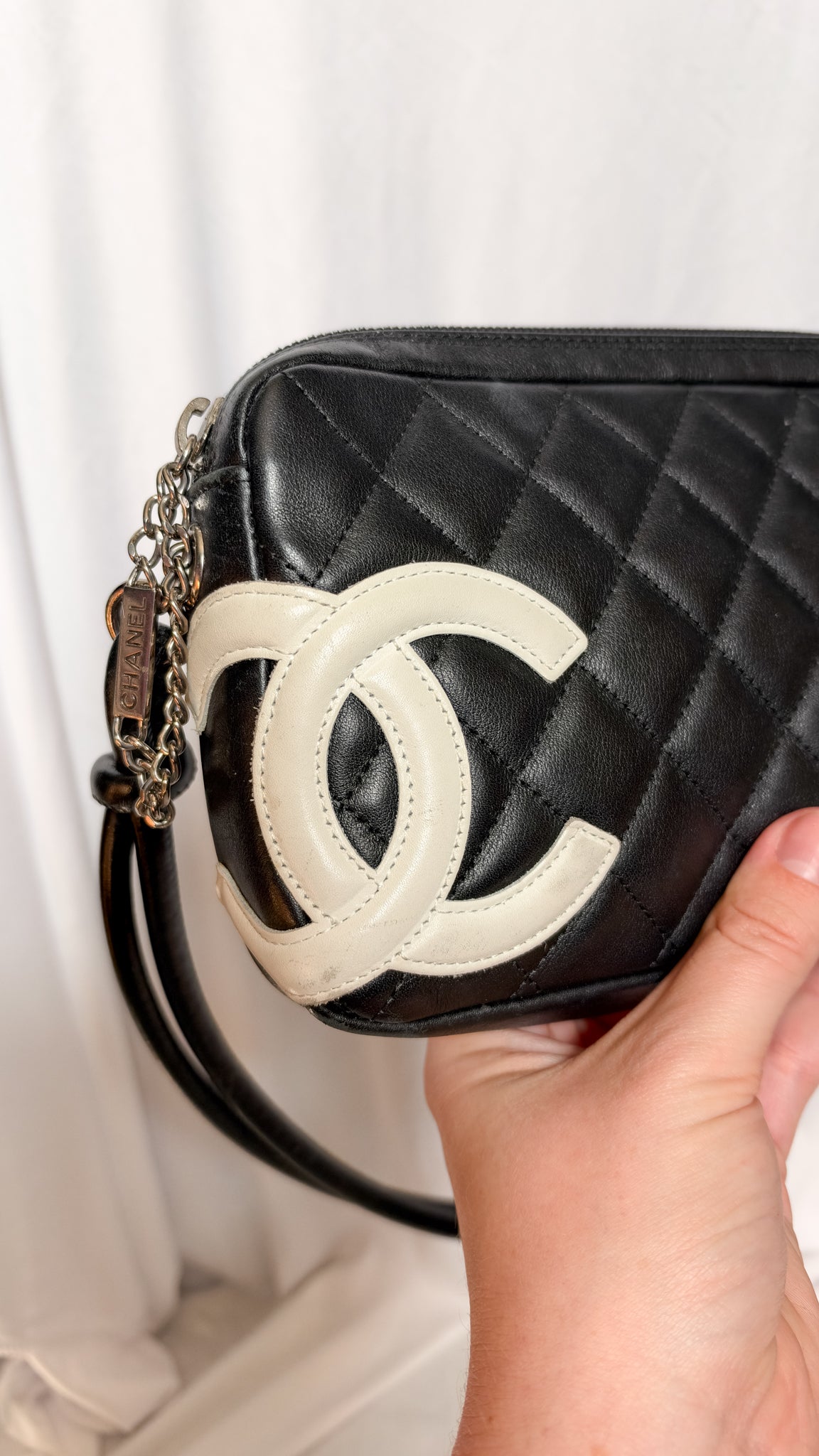 Chanel Cambon Black Pochette