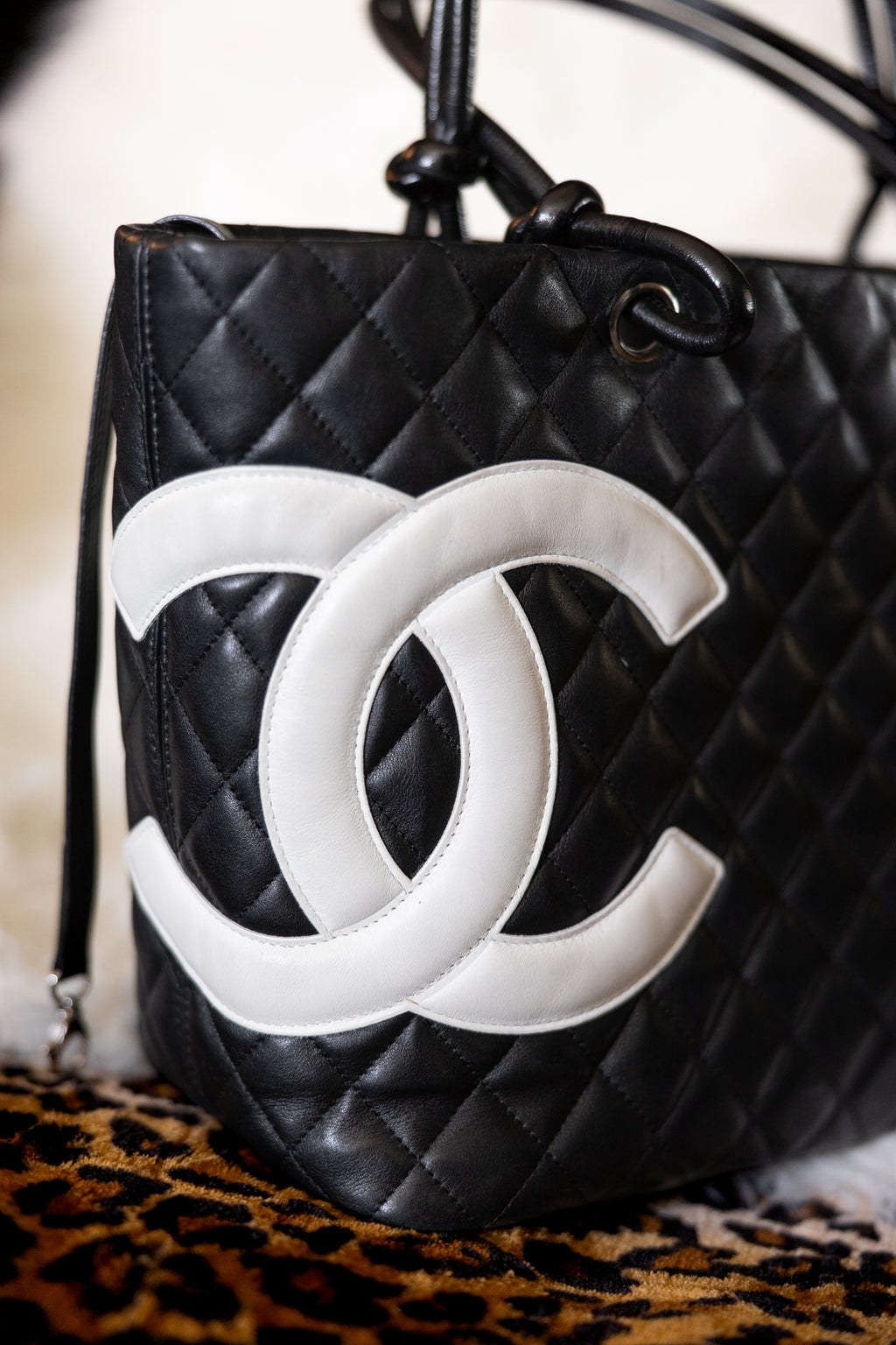 Chanel Cambon Tote Black