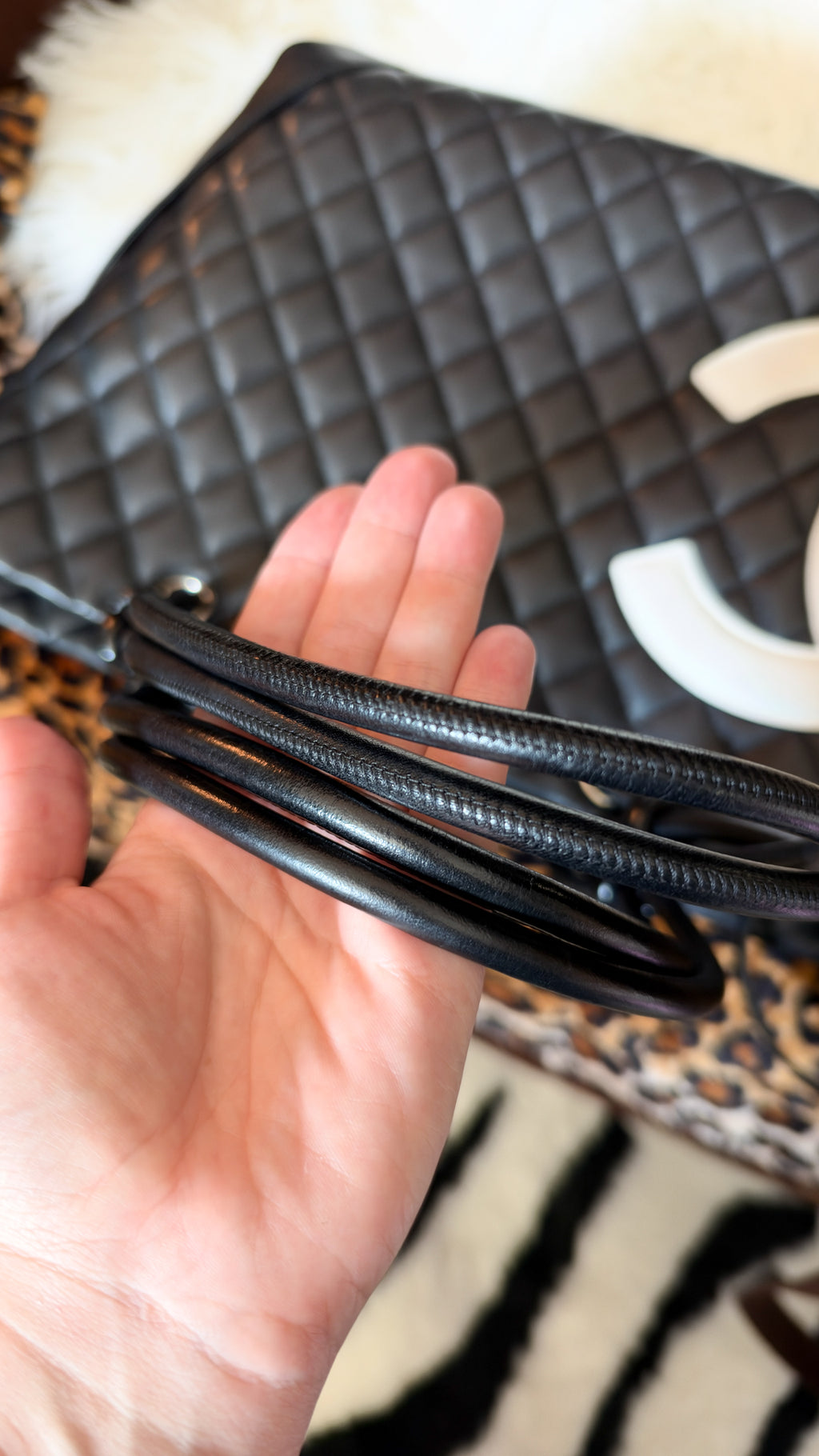 Chanel Cambon Tote Black