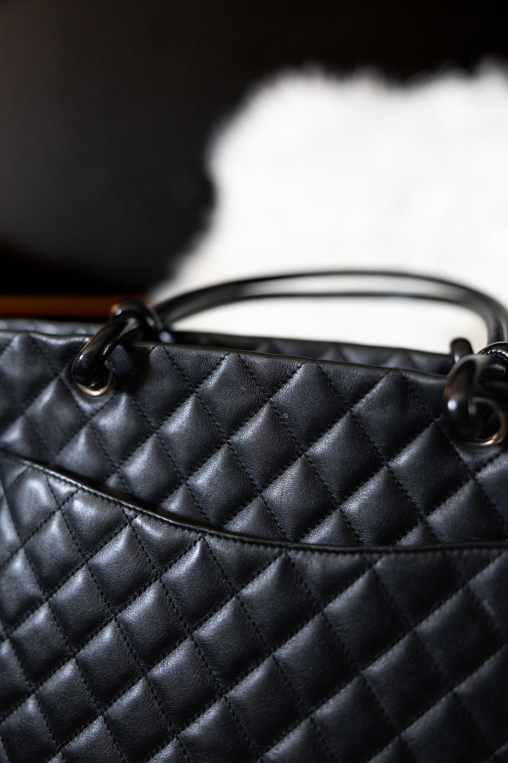 Chanel Cambon Tote Black