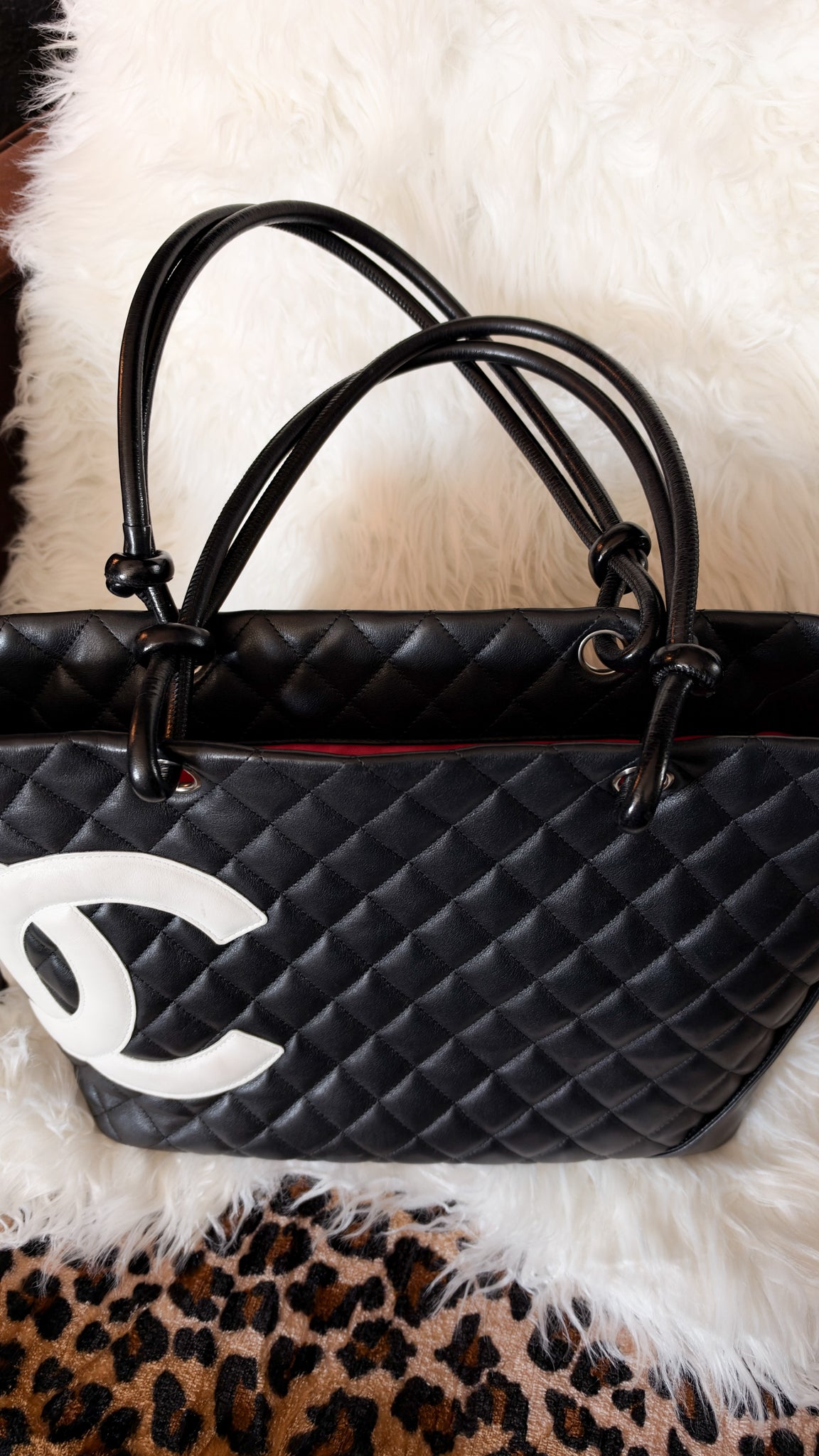 Chanel Cambon Tote Black