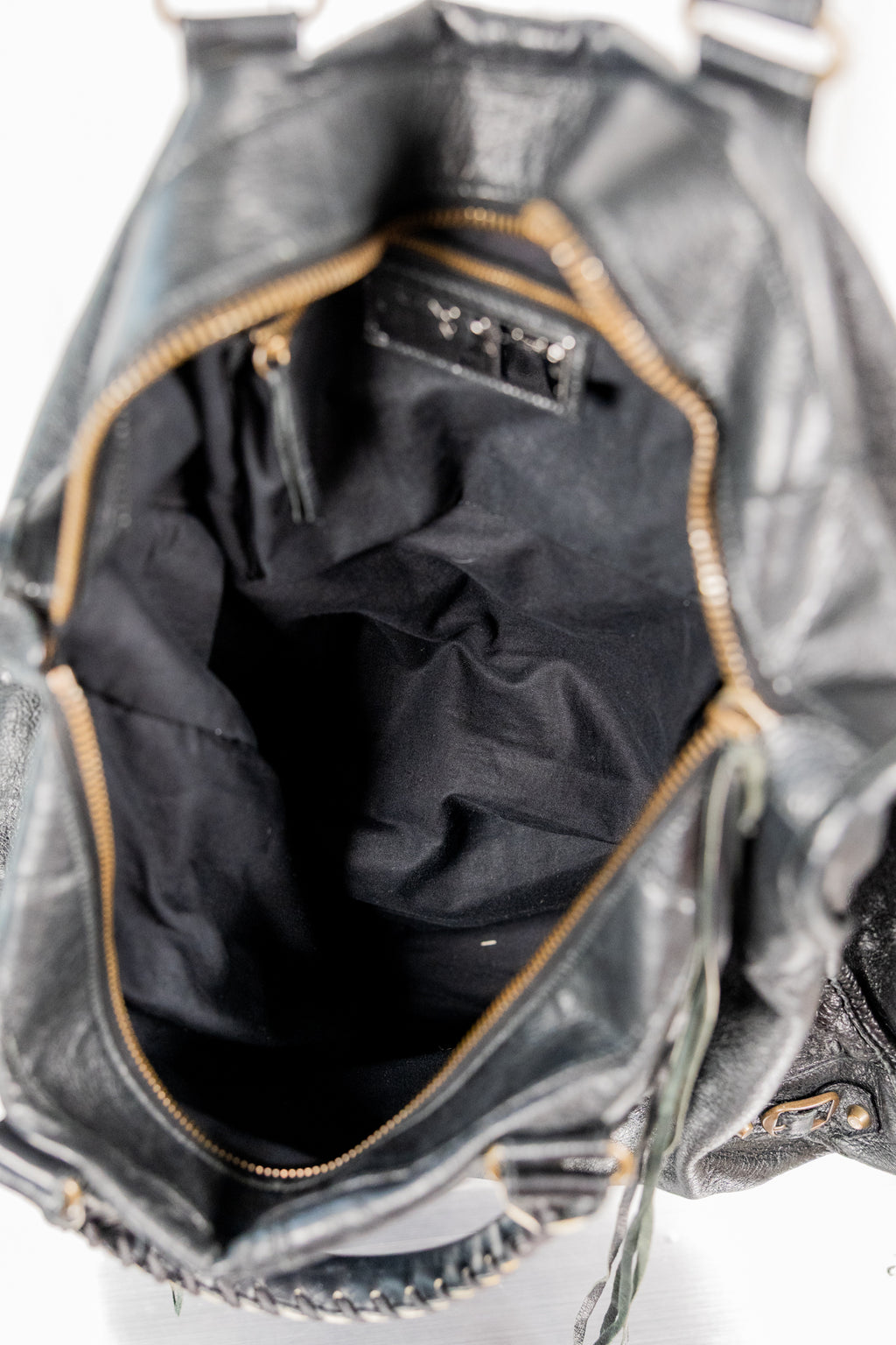 Balenciaga Rare 2005 Black Weekender Bag