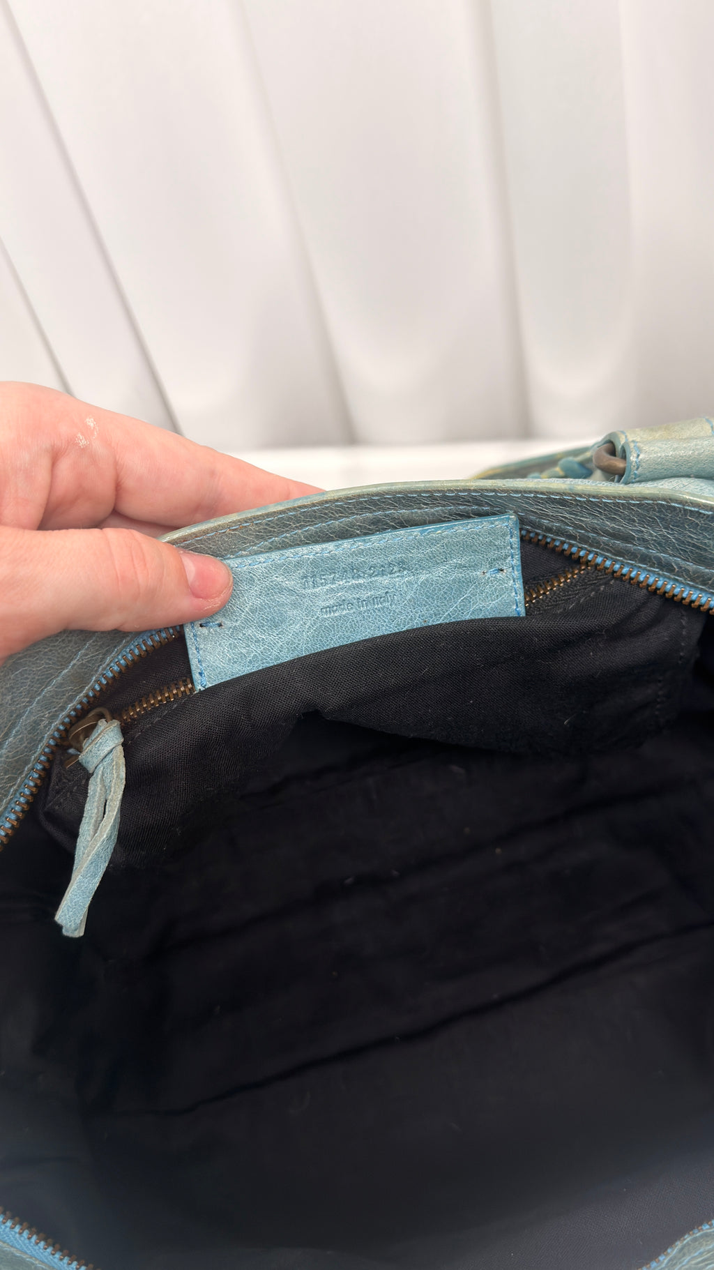 Balenciaga RARE SKY BLUE City Bag 2008