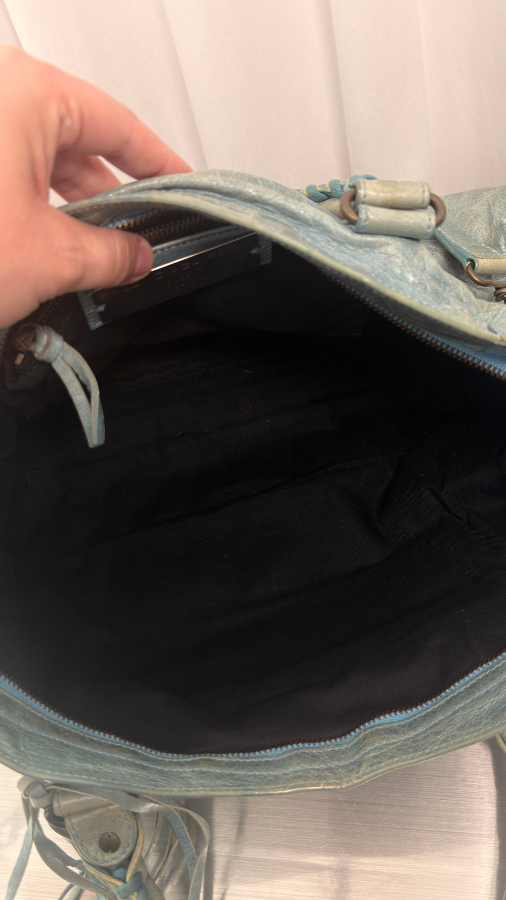Balenciaga RARE SKY BLUE City Bag 2008