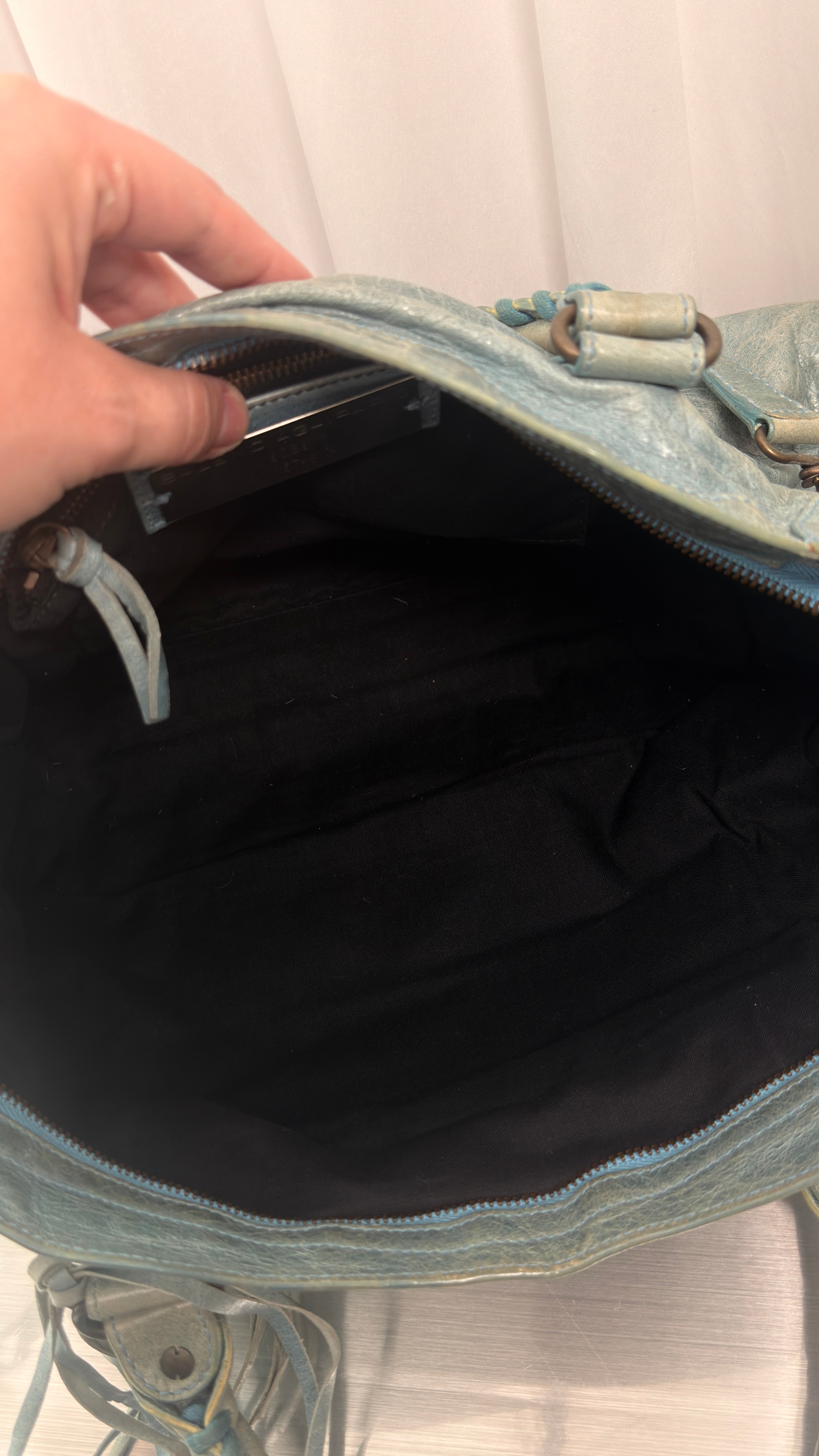 Balenciaga RARE SKY BLUE City Bag 2008