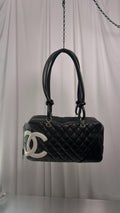 Chanel Black Cambone Bowler Bag