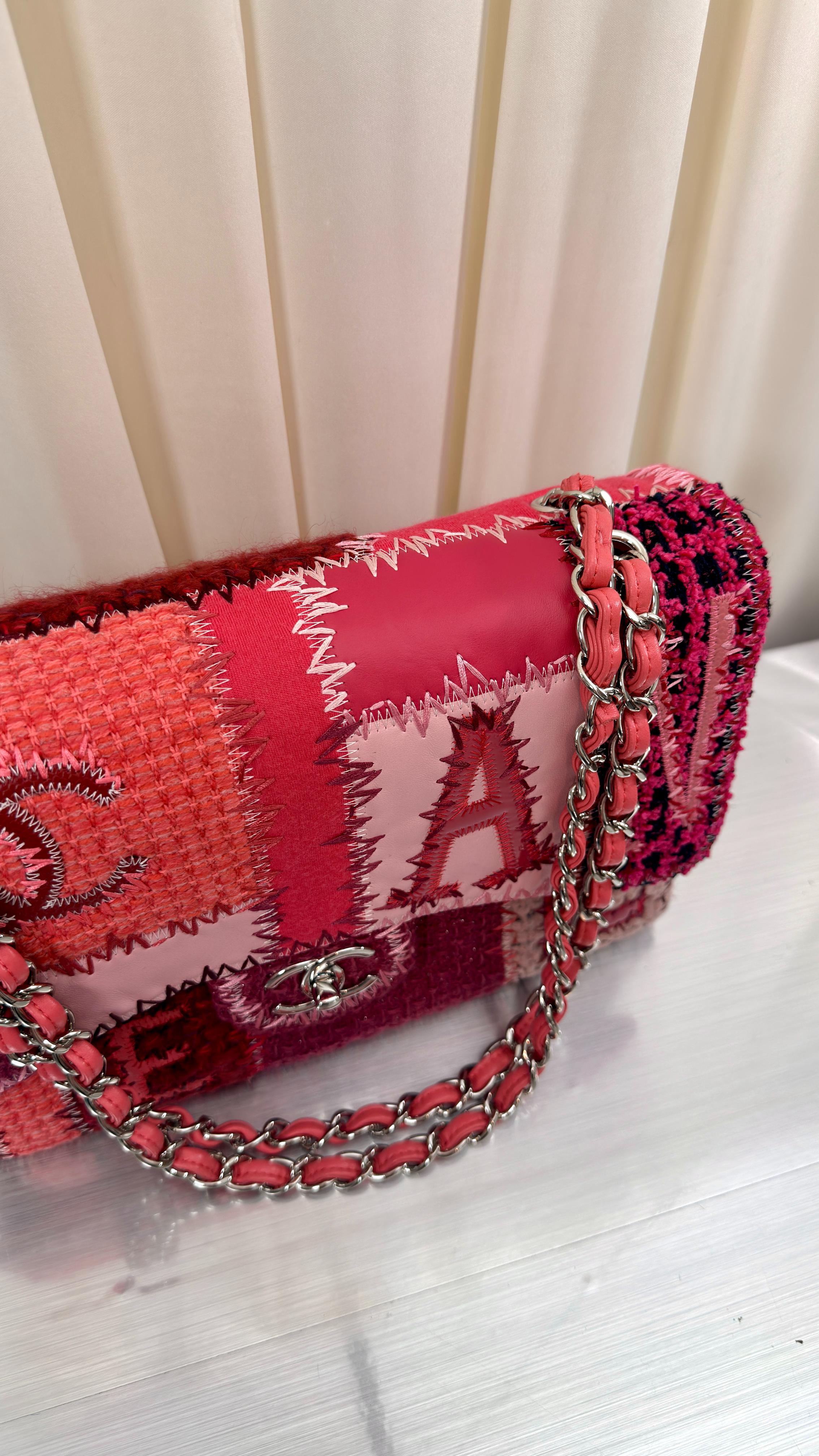Chanel RARE Pink Patchwork Bag