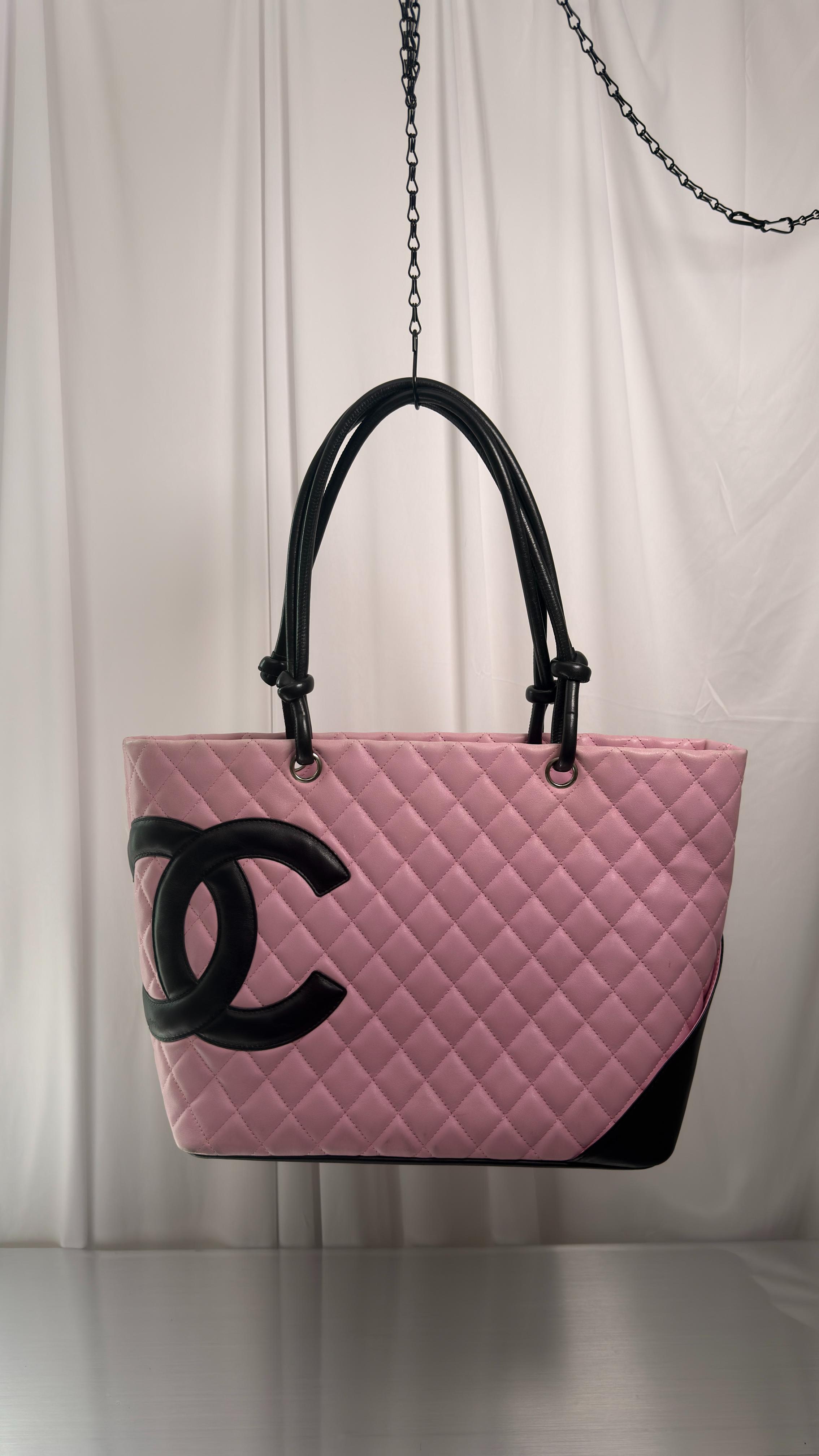 Chanel Pink Cambone Tote