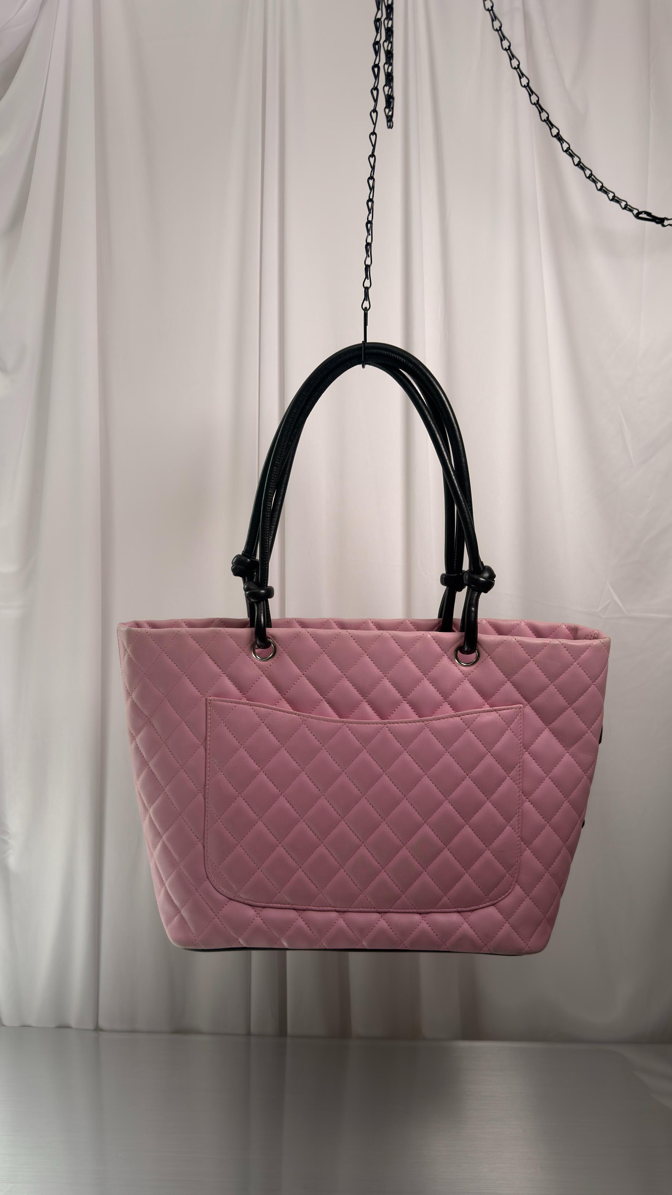 Chanel Pink Cambone Tote