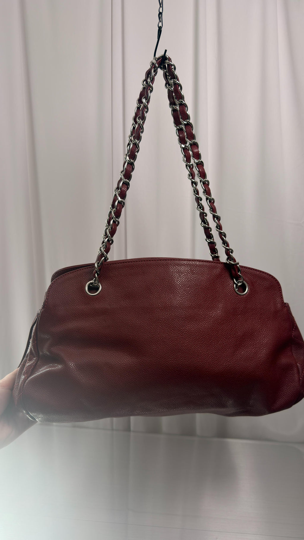 Chanel Burgundy Shoulder Bag