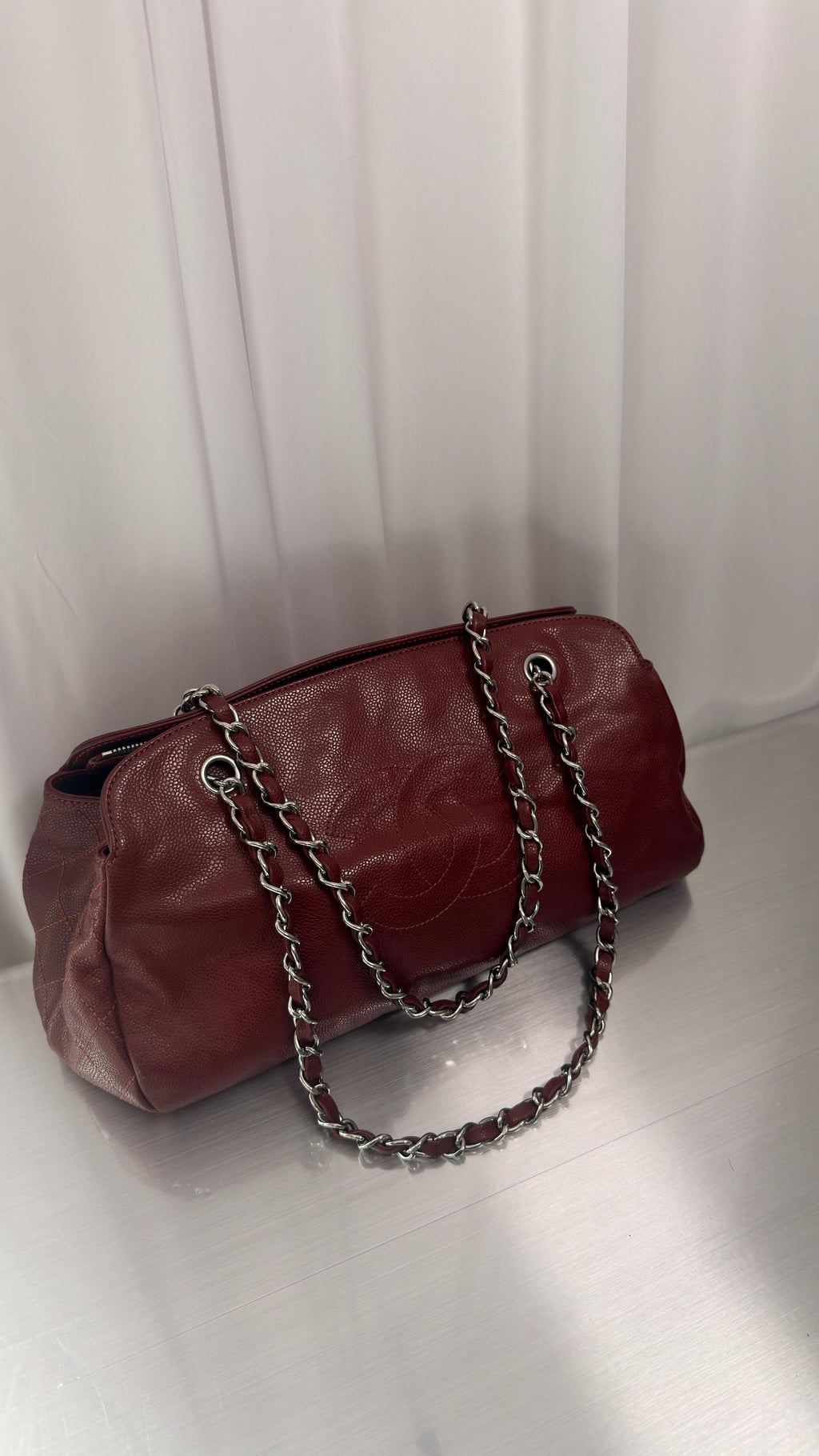 Chanel Burgundy Shoulder Bag