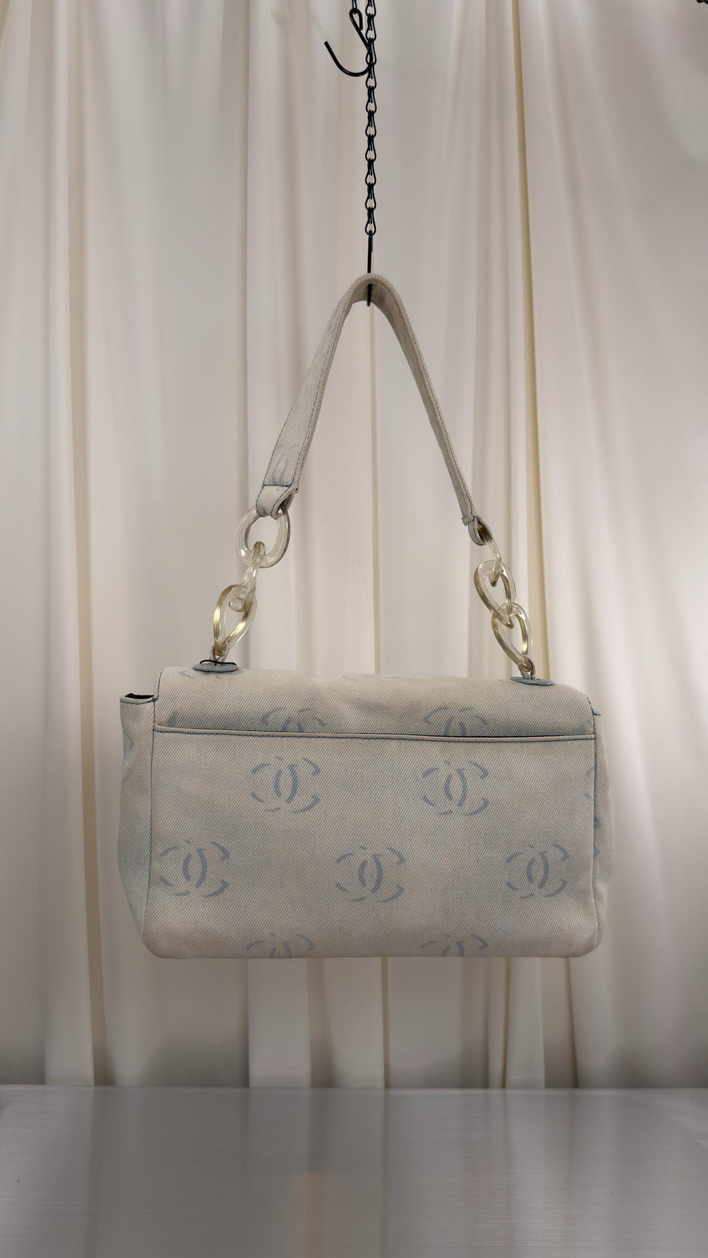 Chanel 2002 Denim Flap Bag