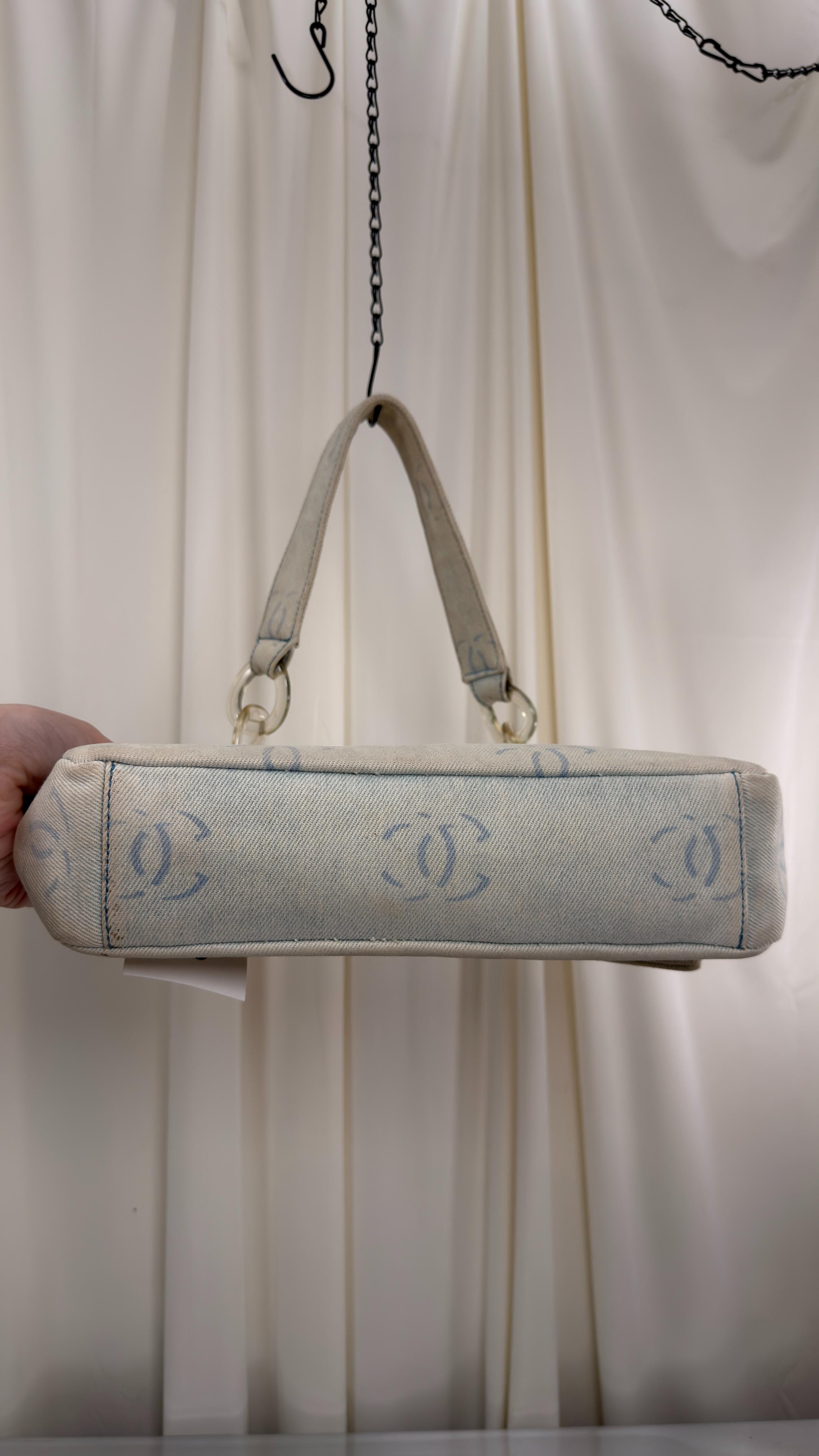 Chanel 2002 Denim Flap Bag