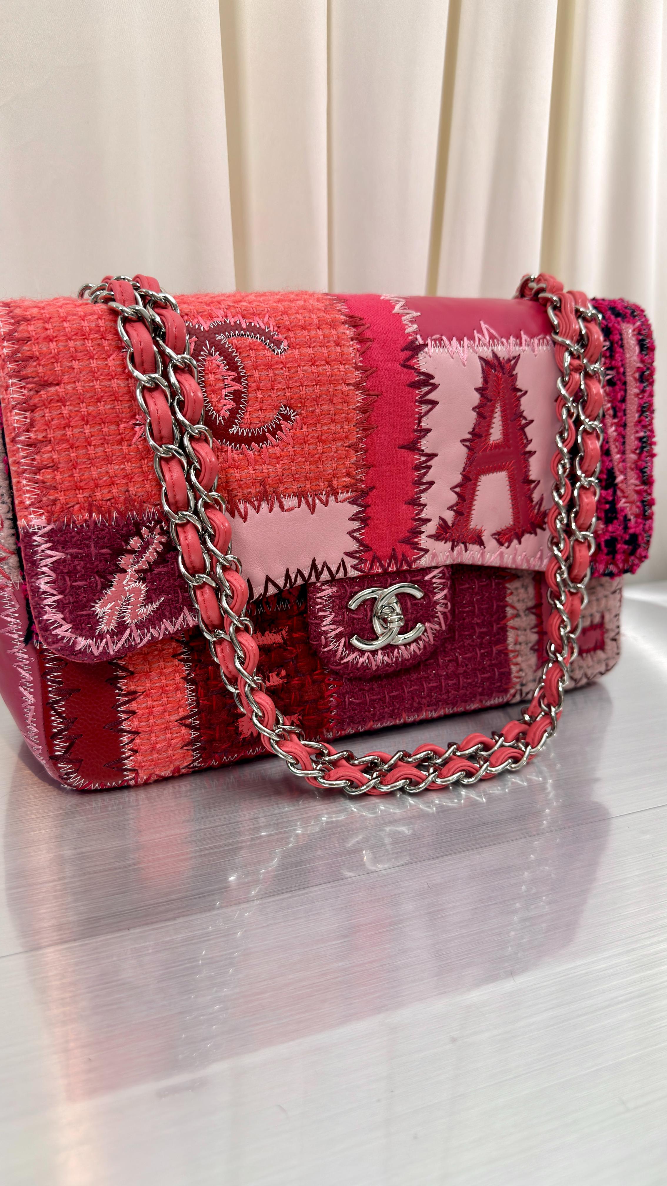 Chanel RARE Pink Patchwork Bag