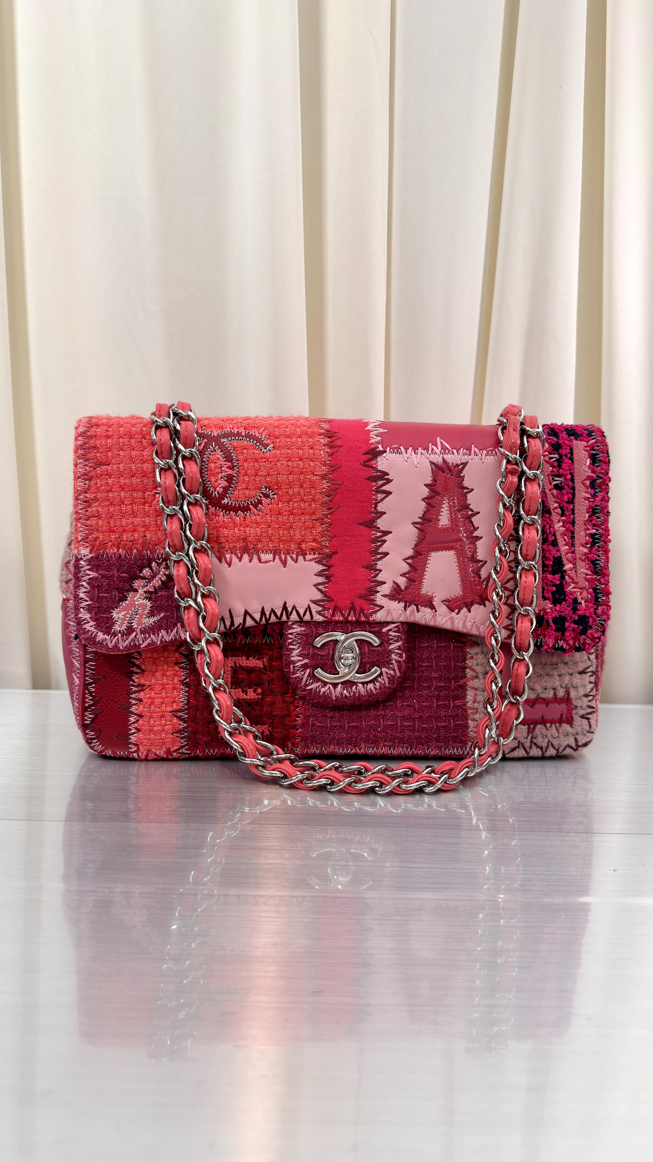 Chanel RARE Pink Patchwork Bag