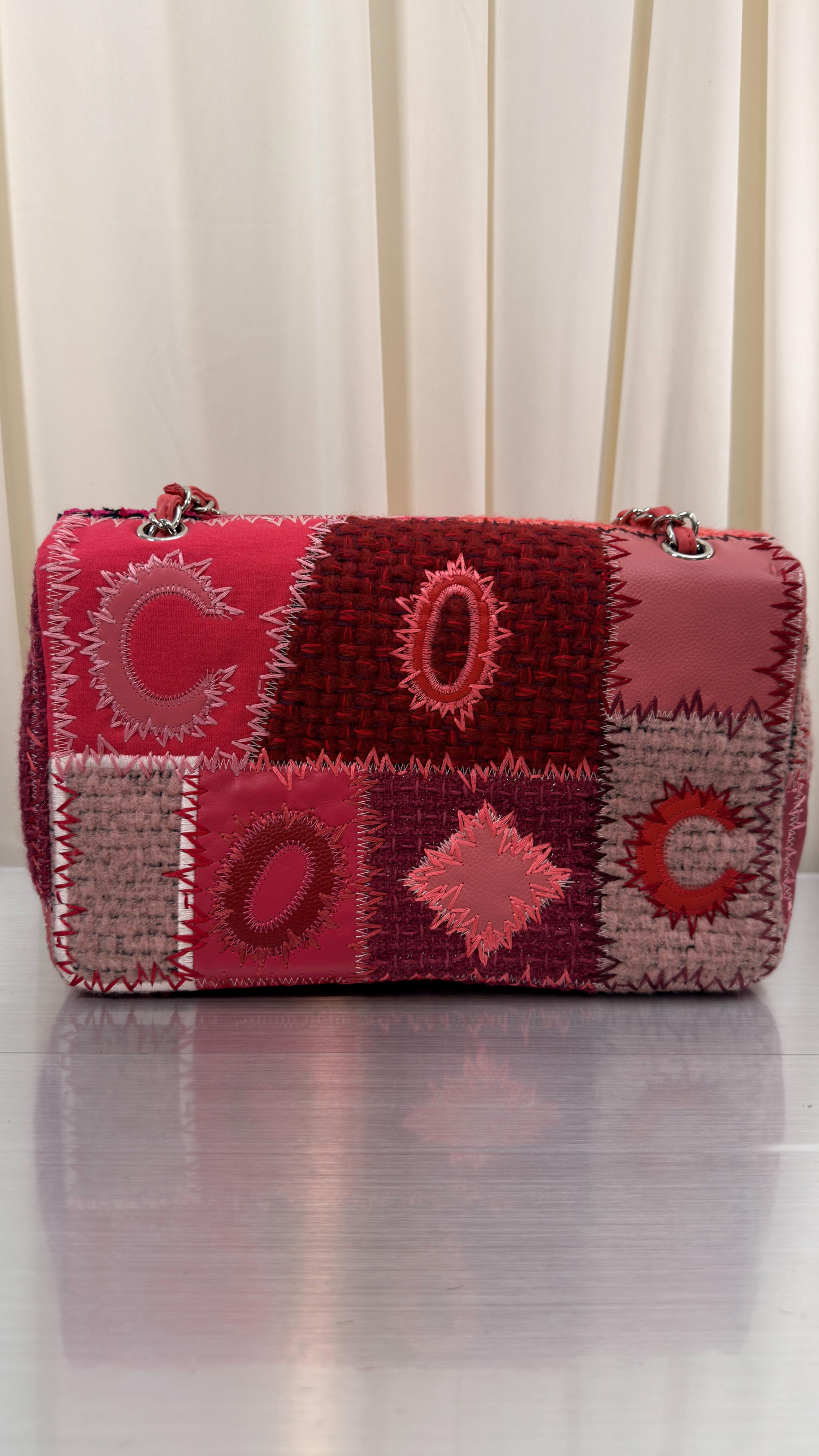 Chanel RARE Pink Patchwork Bag