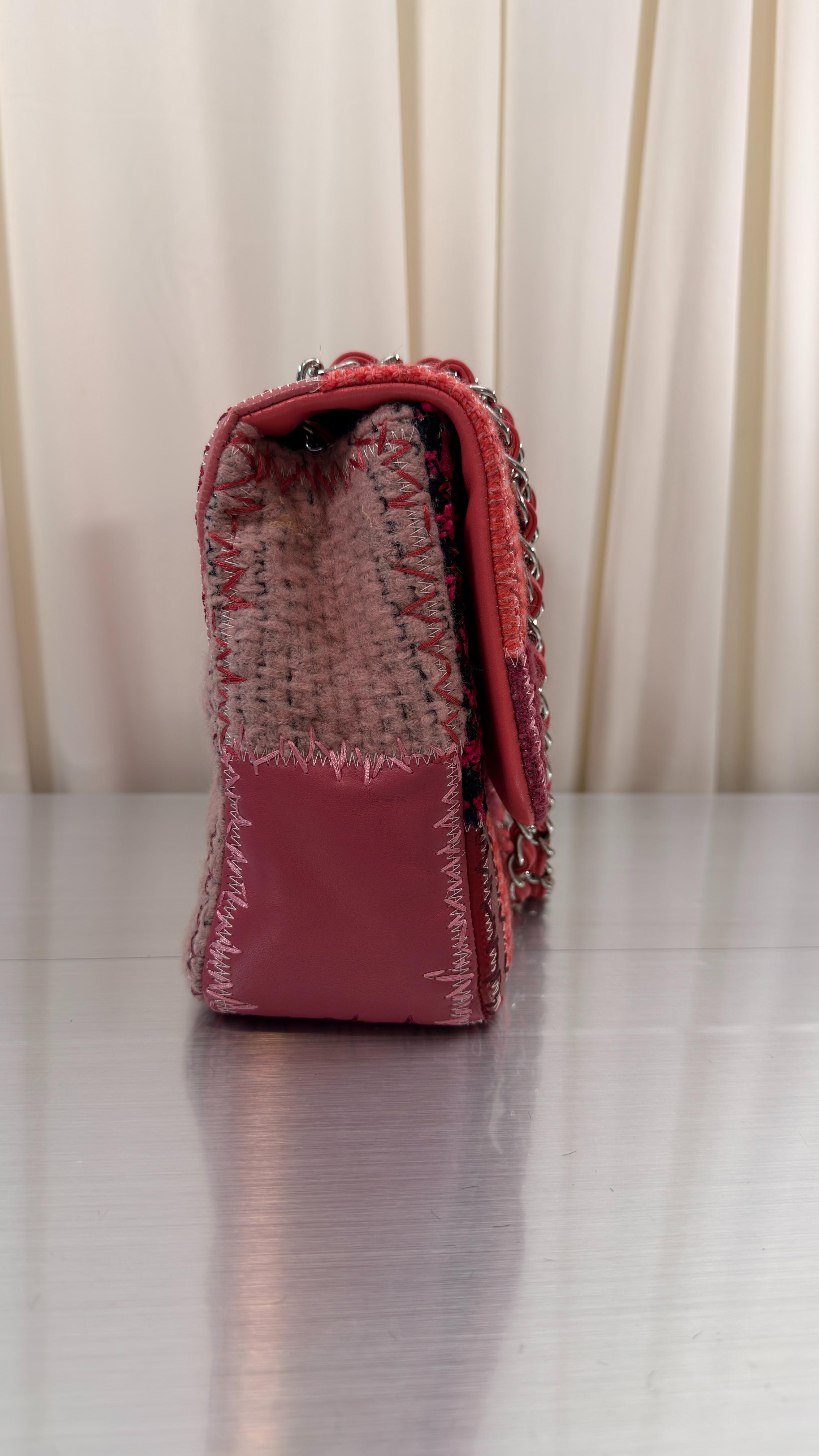 Chanel RARE Pink Patchwork Bag