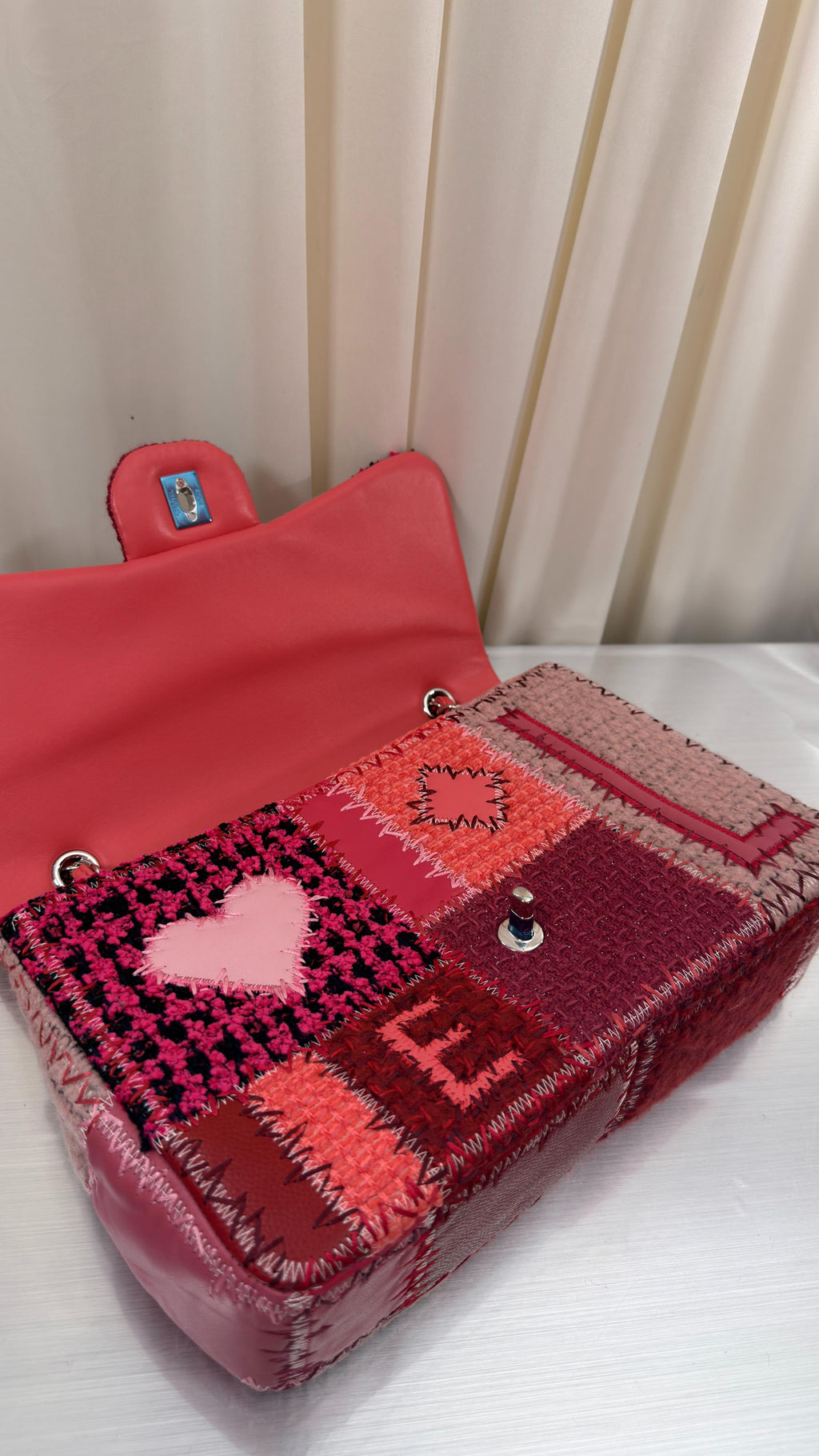 Chanel RARE Pink Patchwork Bag