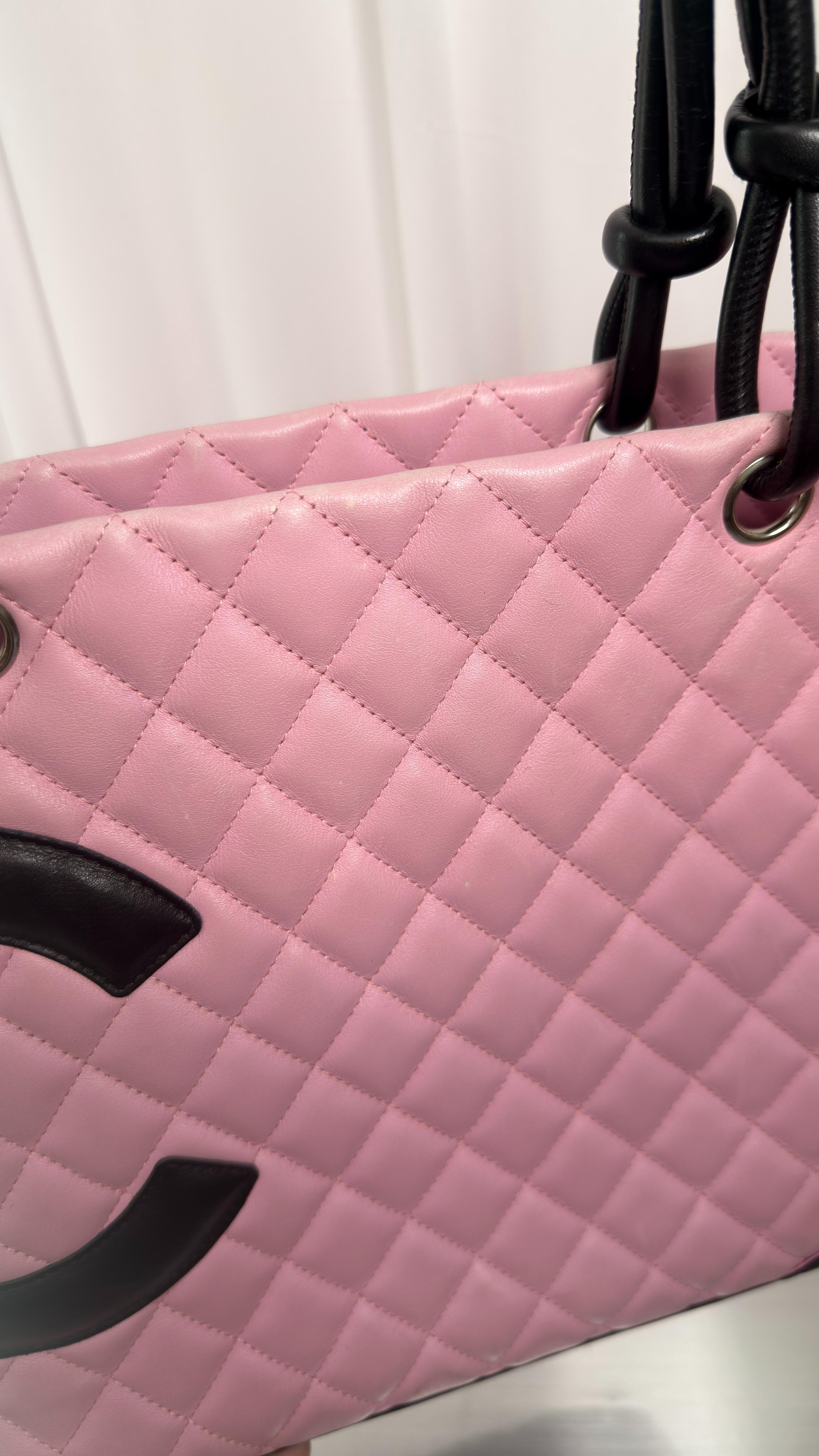 Chanel Pink Cambone Tote