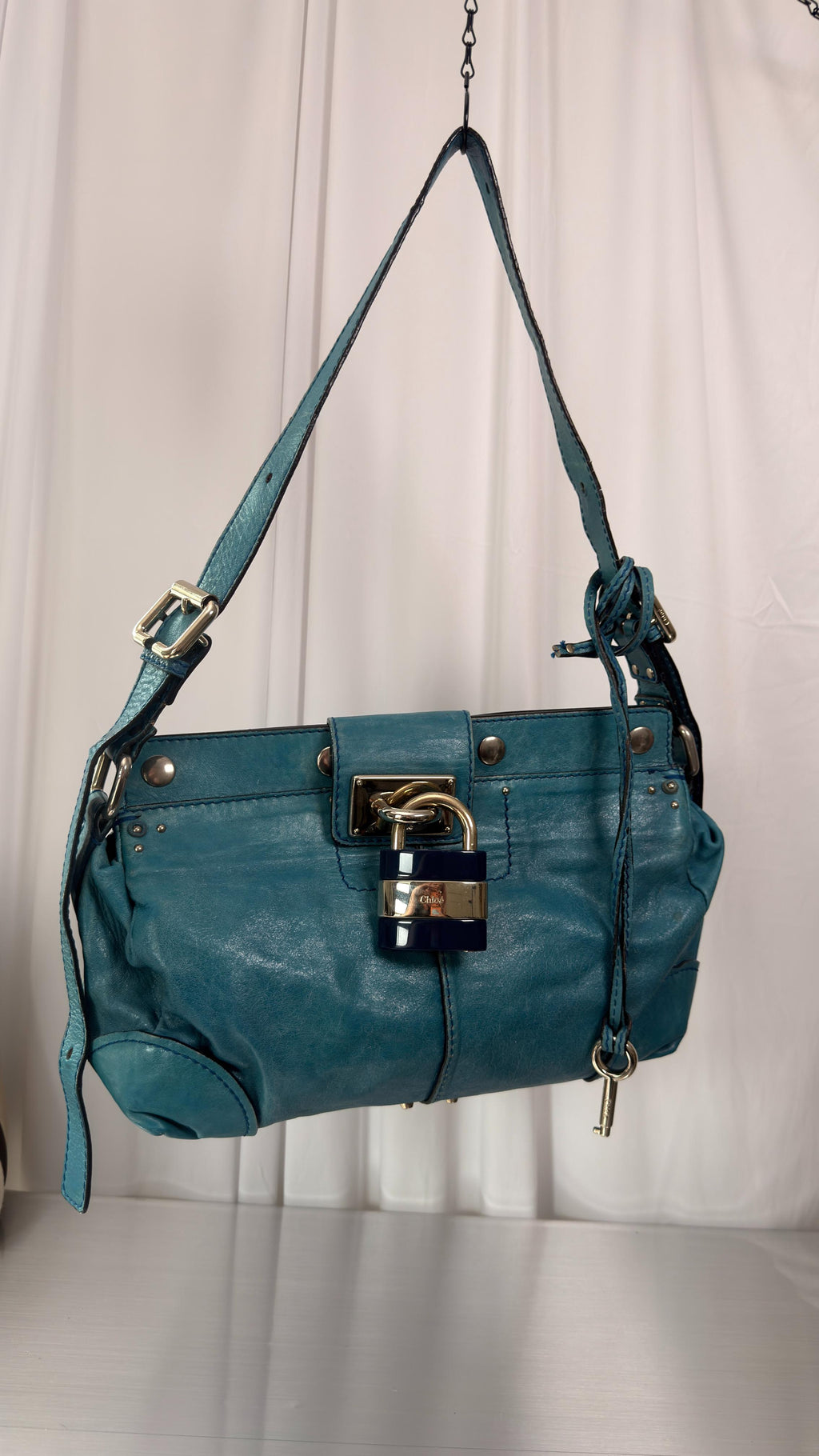 Chloe Teal Paddington Bag