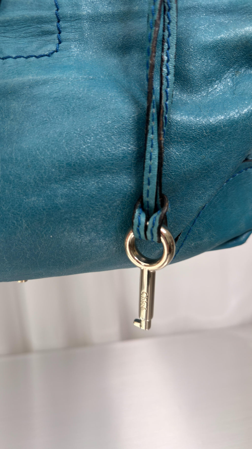 Chloe Teal Paddington Bag