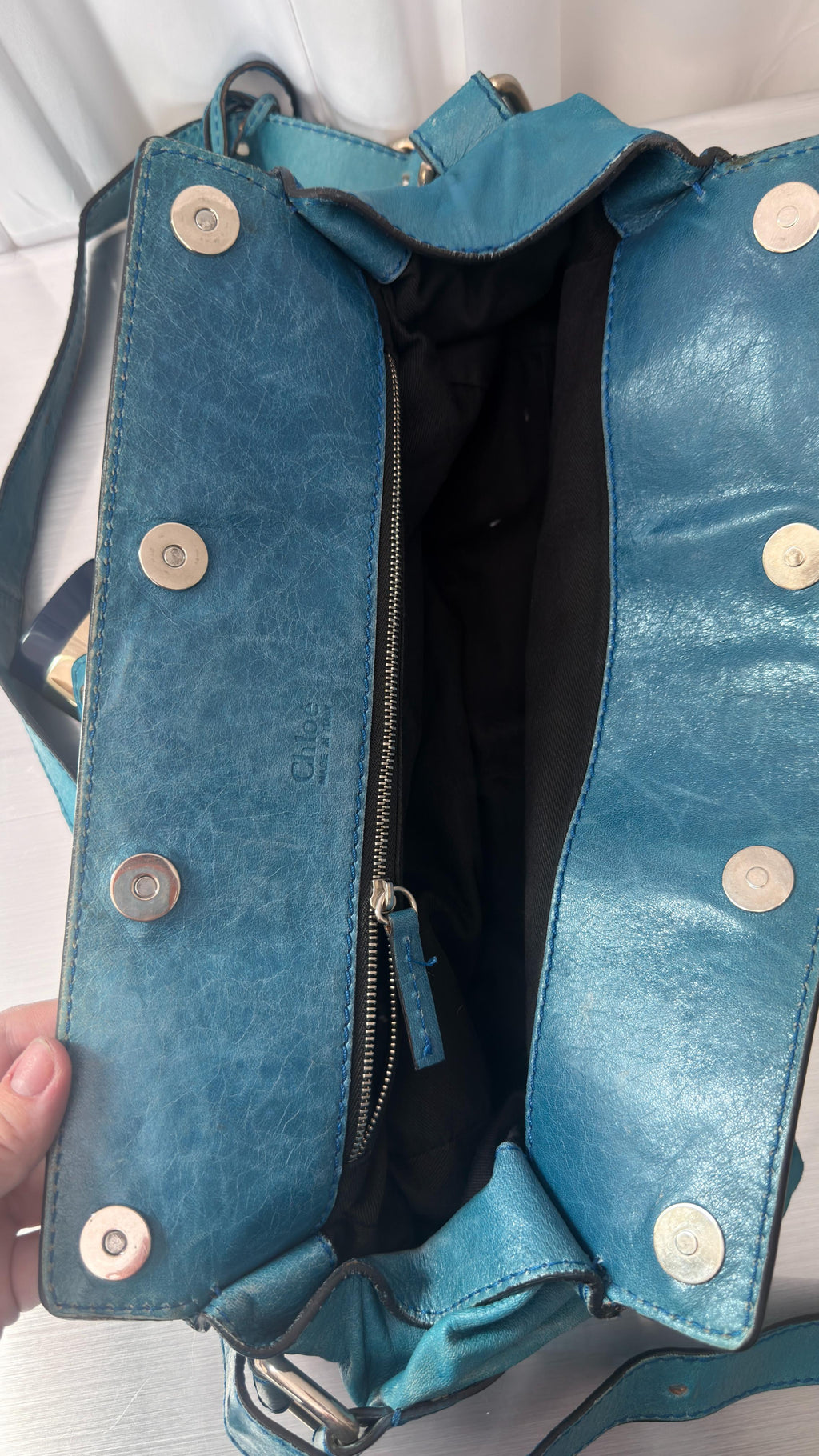 Chloe Teal Paddington Bag