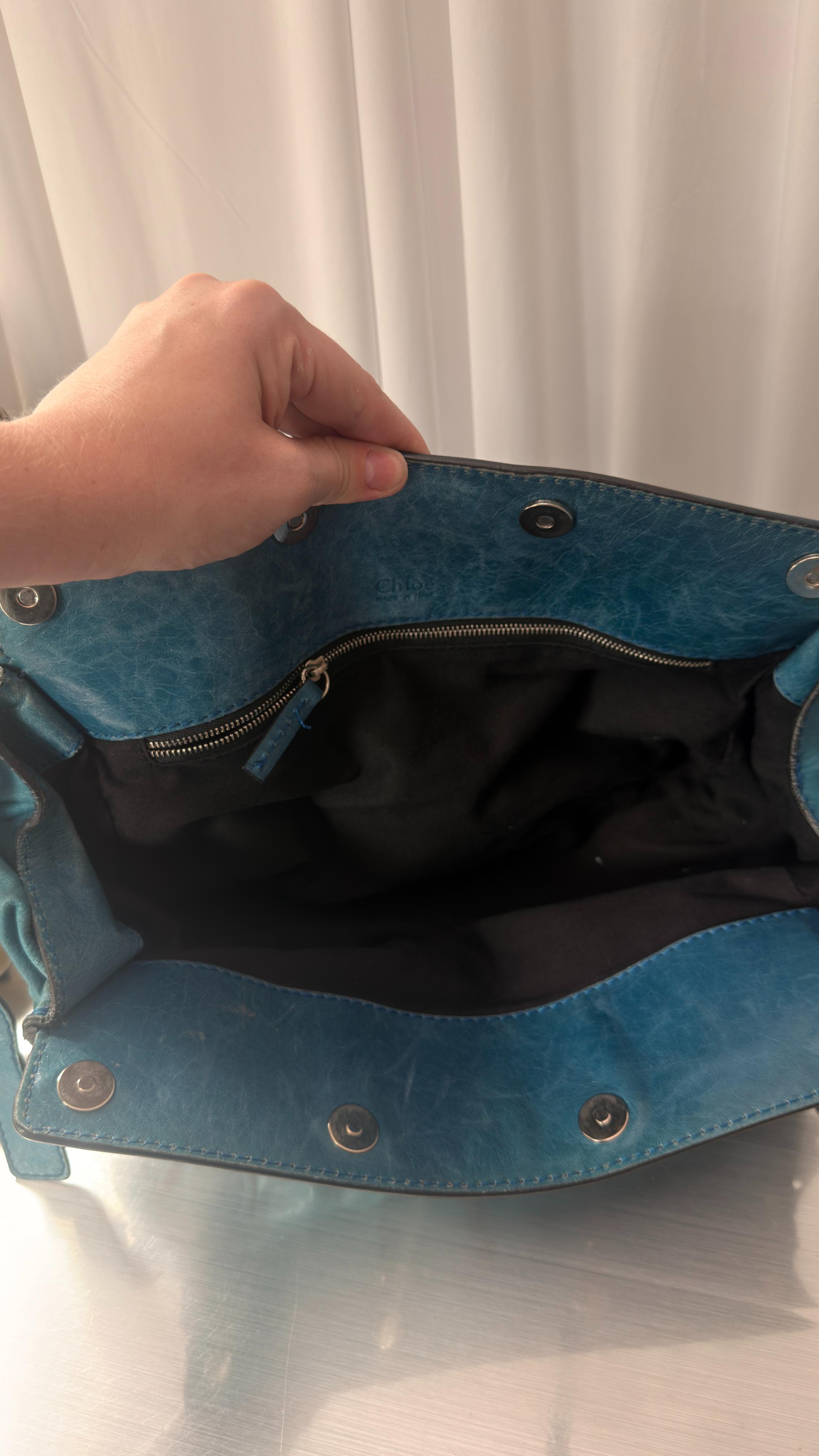 Chloe Teal Paddington Bag