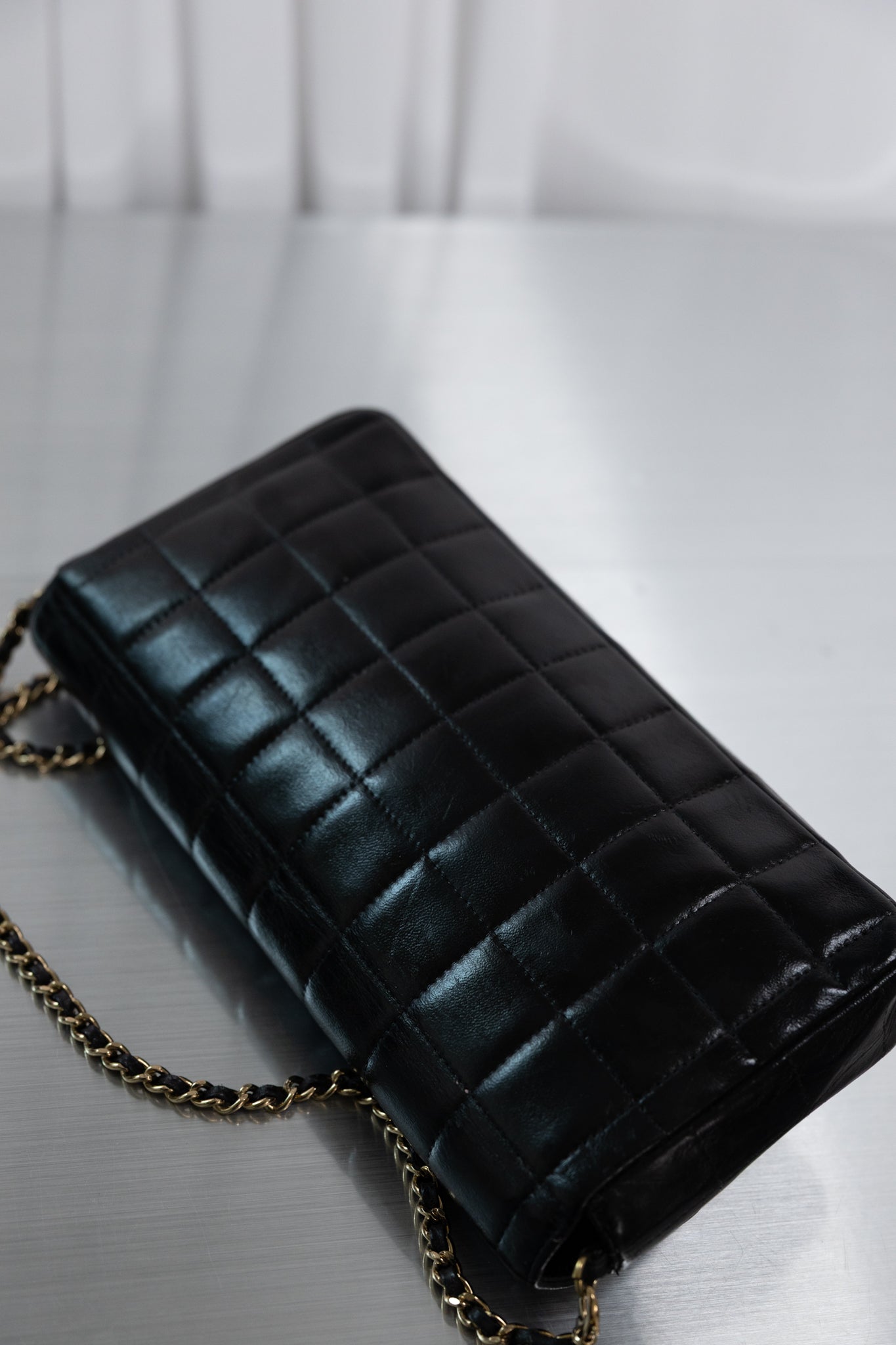 Chanel Black Chocolate Bar Bag