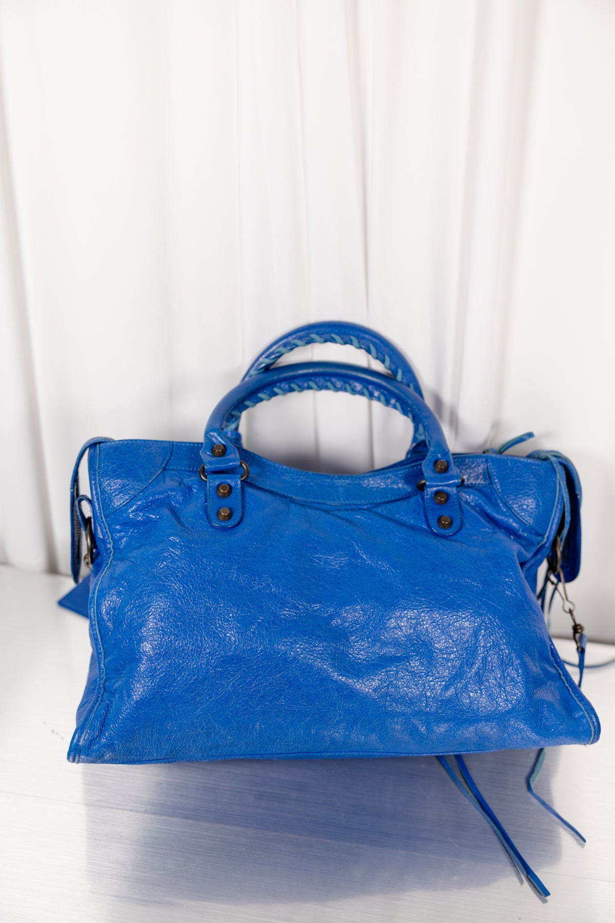 Balenciaga 2015 Ultra Rare Cobalt Blue Medium City