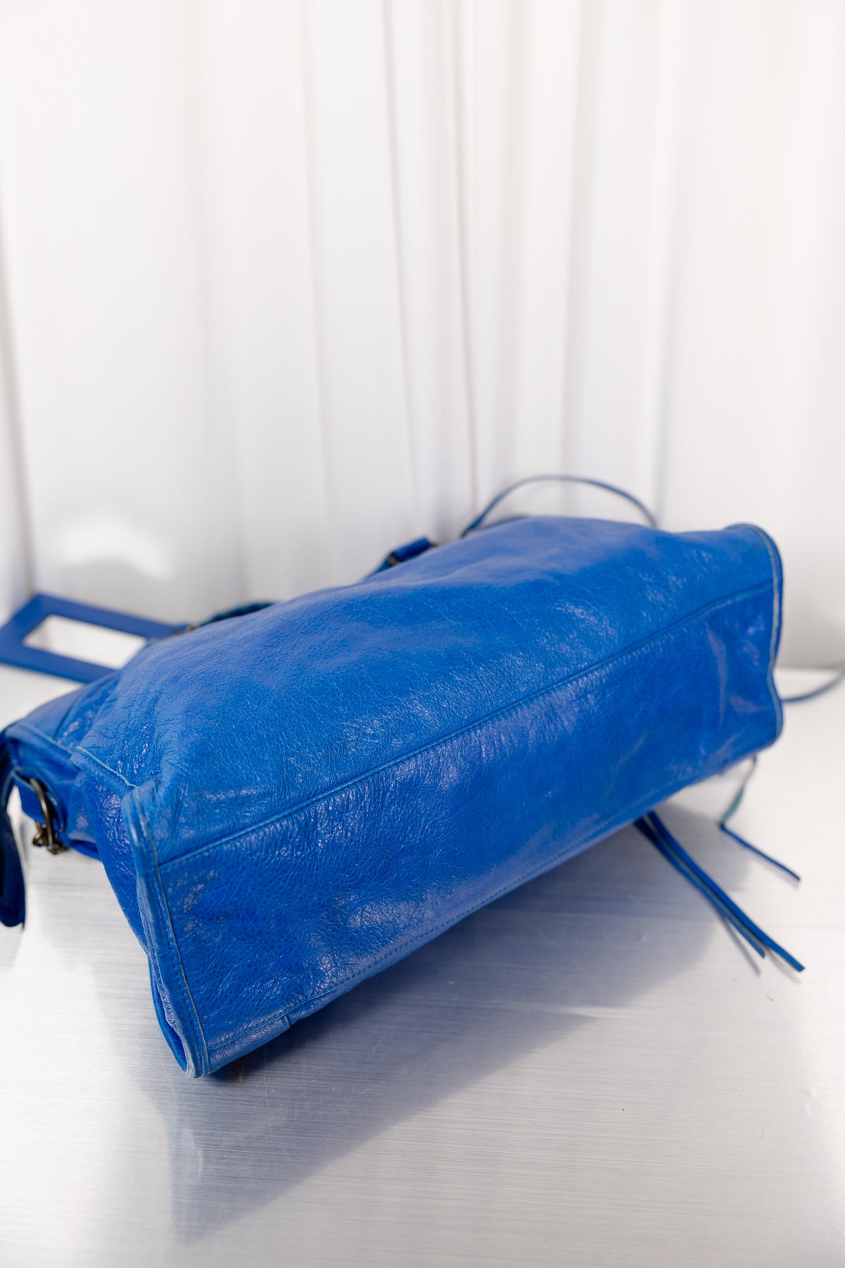 Balenciaga 2015 Ultra Rare Cobalt Blue Medium City