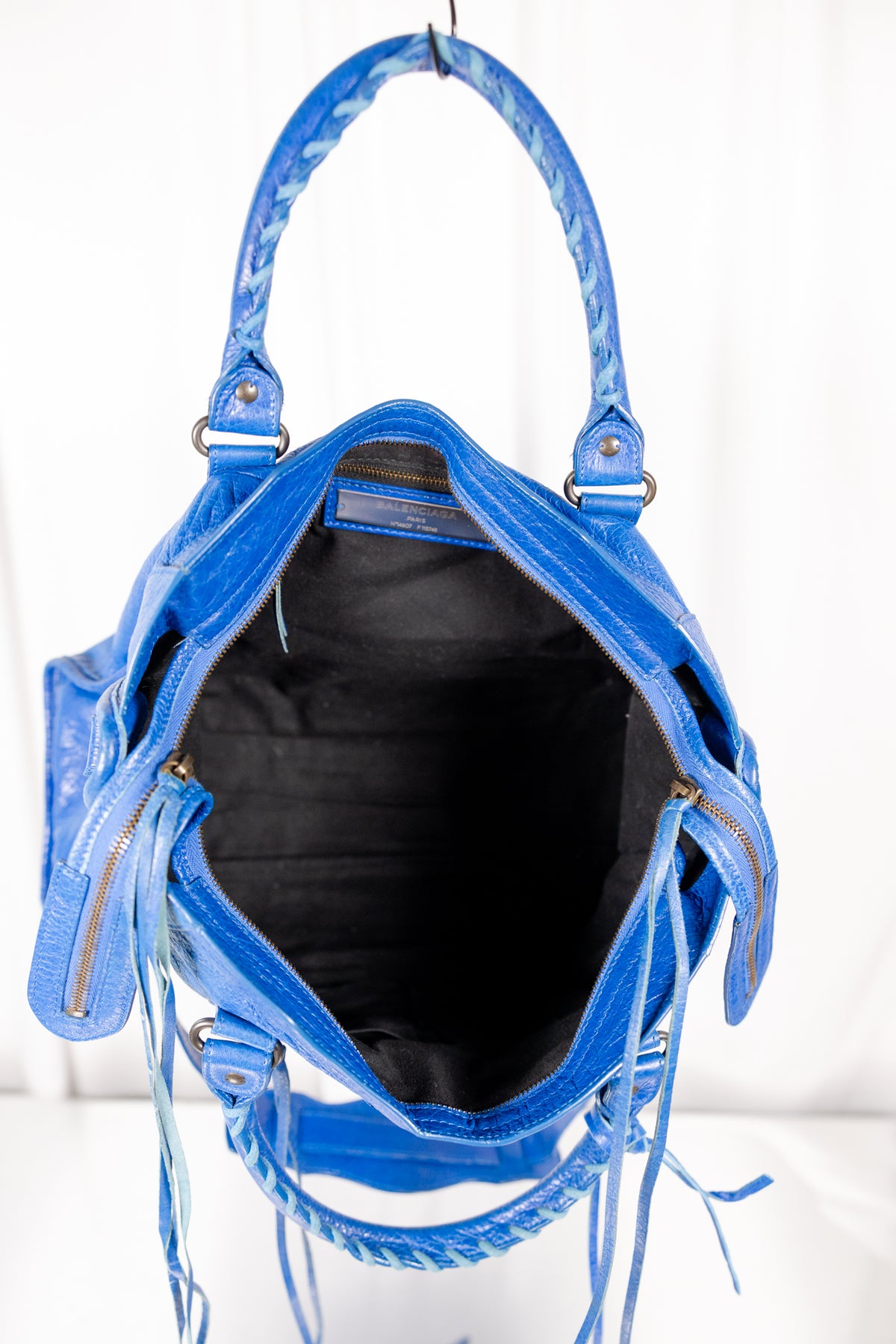 Balenciaga 2015 Ultra Rare Cobalt Blue Medium City