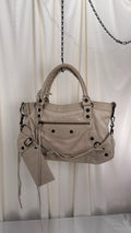 Balenciaga Cream The First Bag