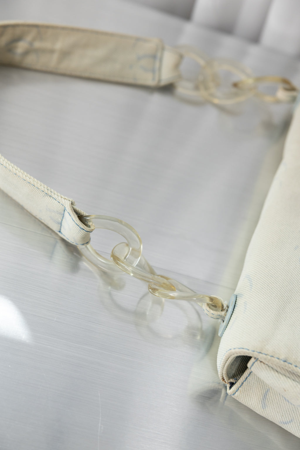 Chanel 2002 Denim Flap Bag