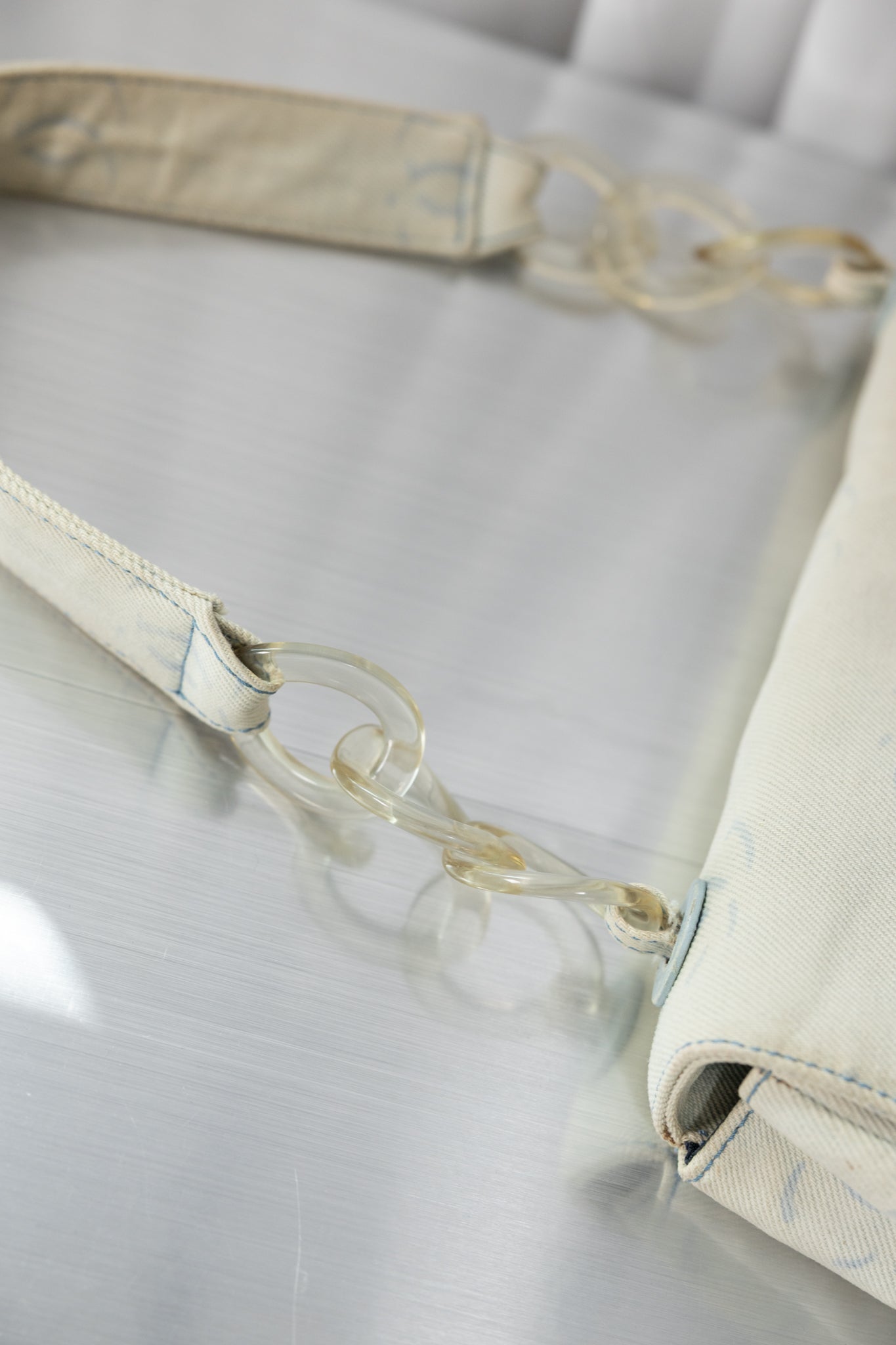 Chanel 2002 Denim Flap Bag