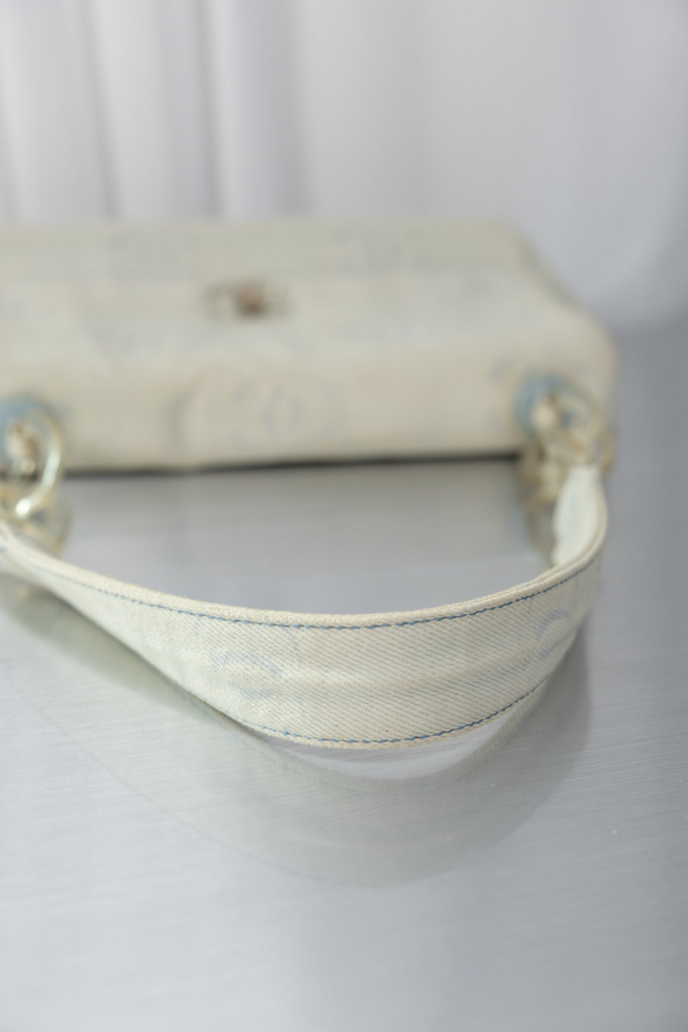 Chanel 2002 Denim Flap Bag