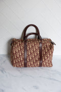 Dior Boston Bag Burgundy