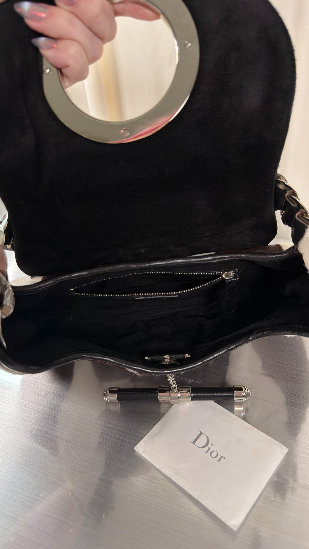 Dior Pony Hair Jazz Bag