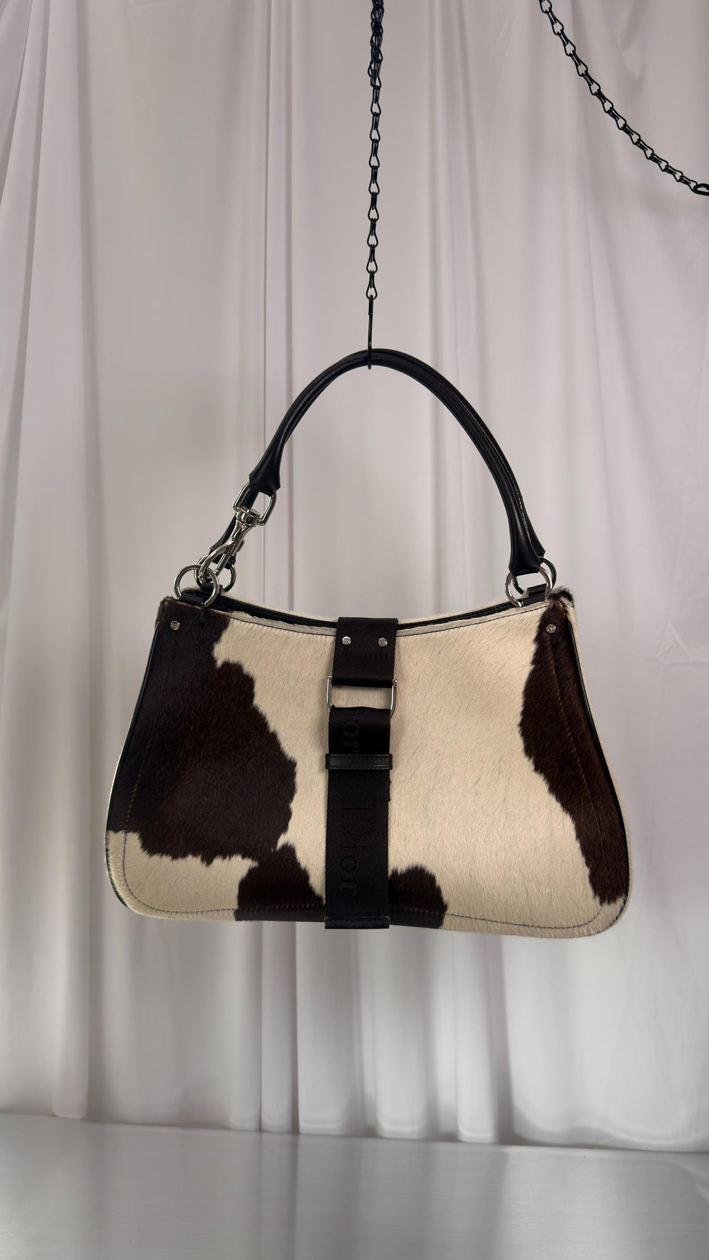 Dior Pony Hair Shoulder Bag