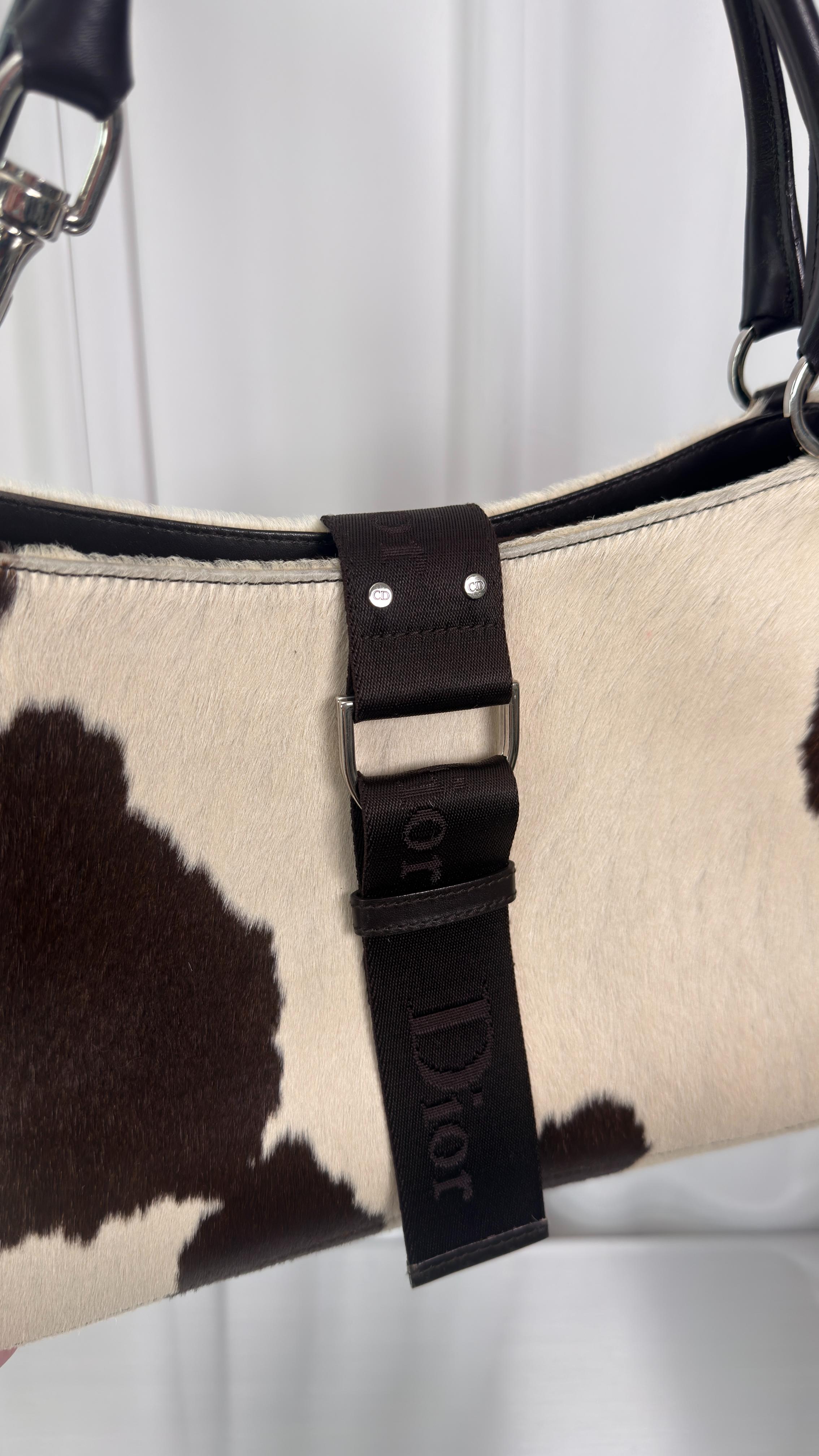 Dior Pony Hair Shoulder Bag