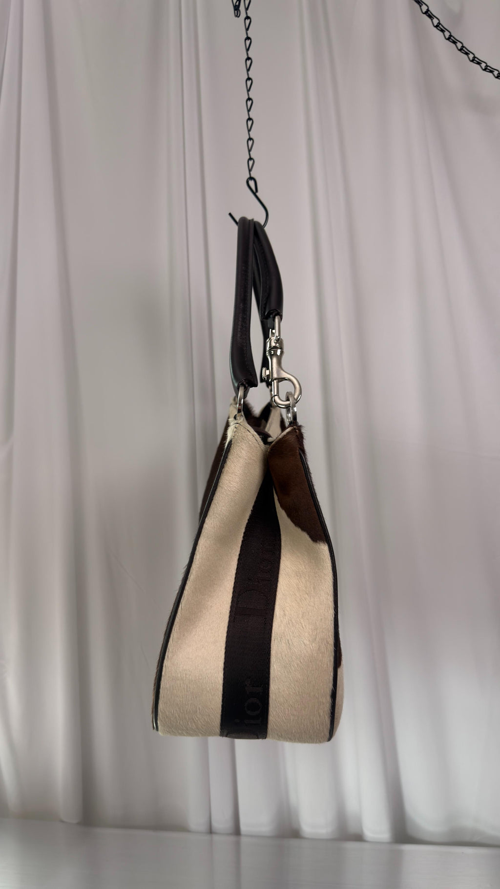 Dior Pony Hair Shoulder Bag