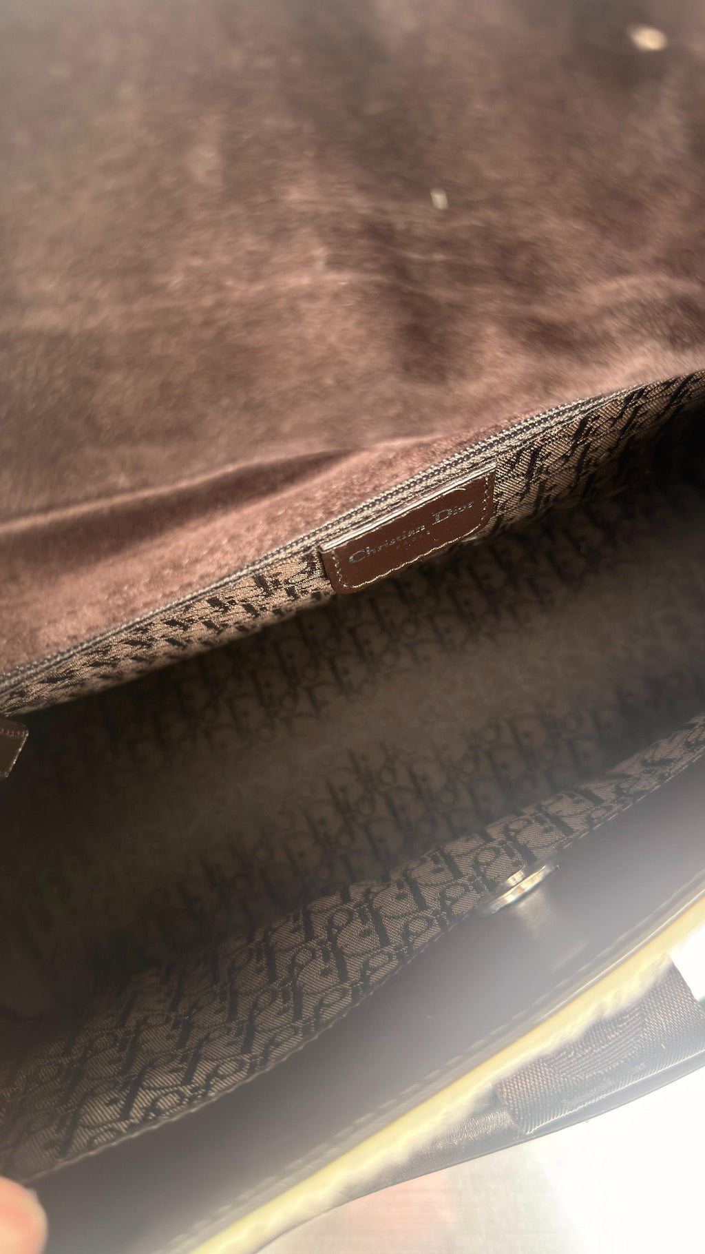 Dior Pony Hair Shoulder Bag
