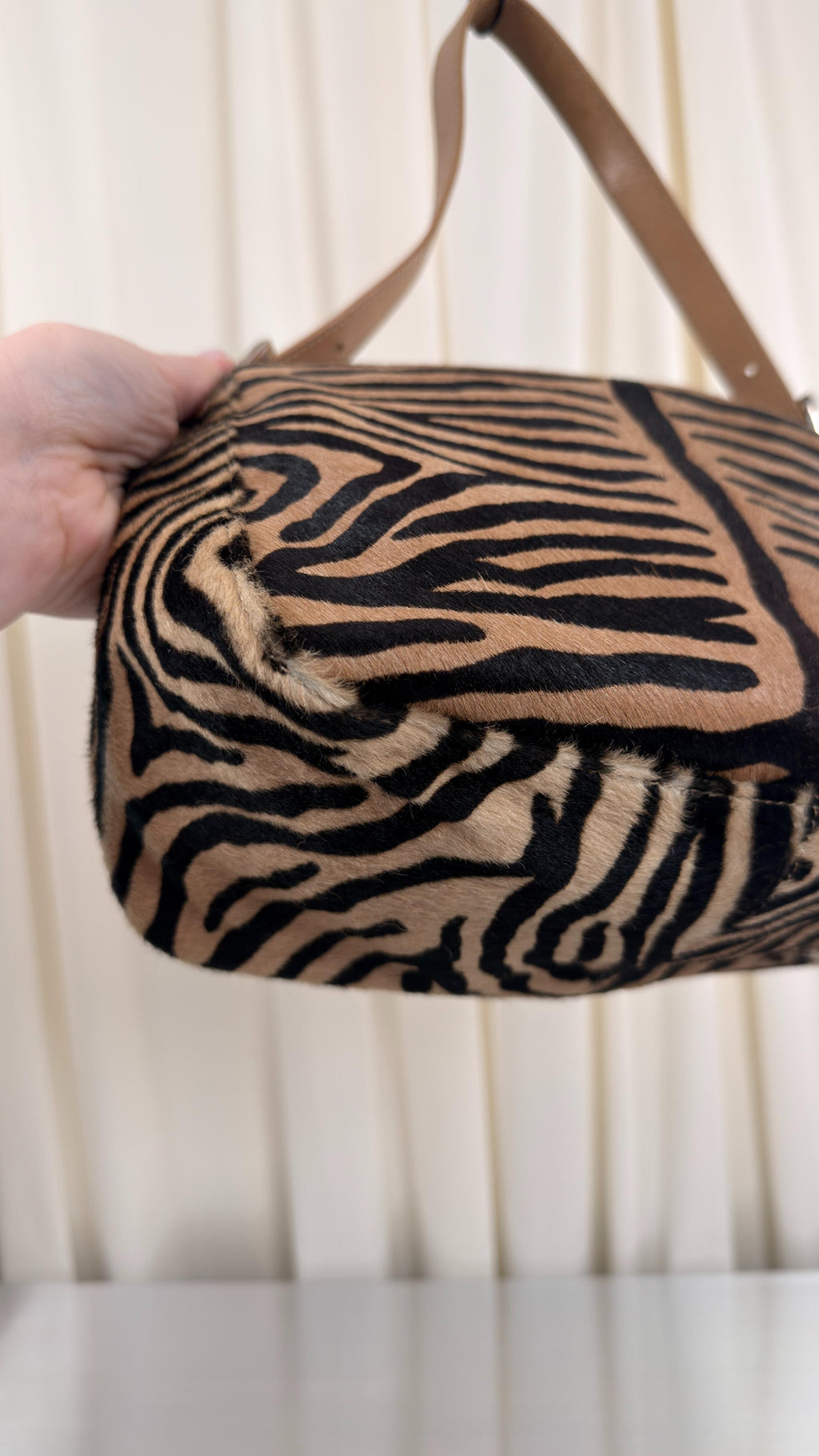 Fendi Zebra Pony Hair Bag