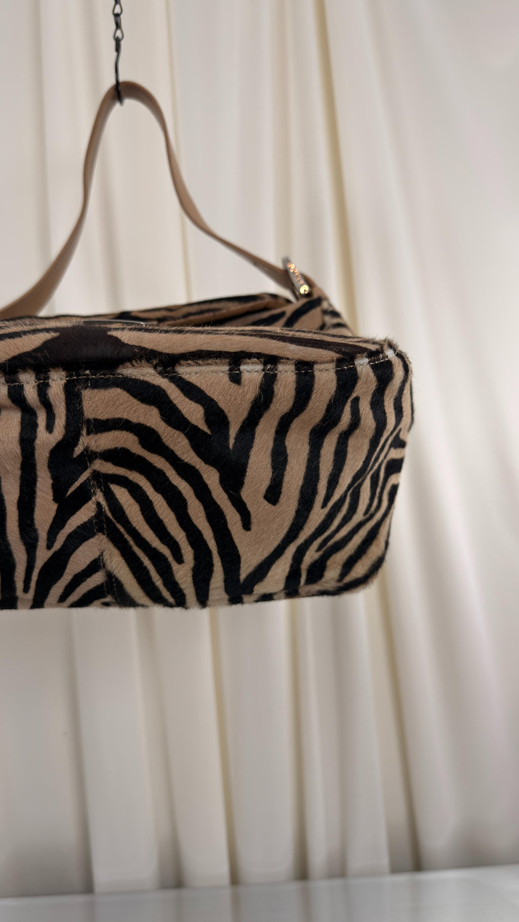 Fendi Zebra Pony Hair Bag