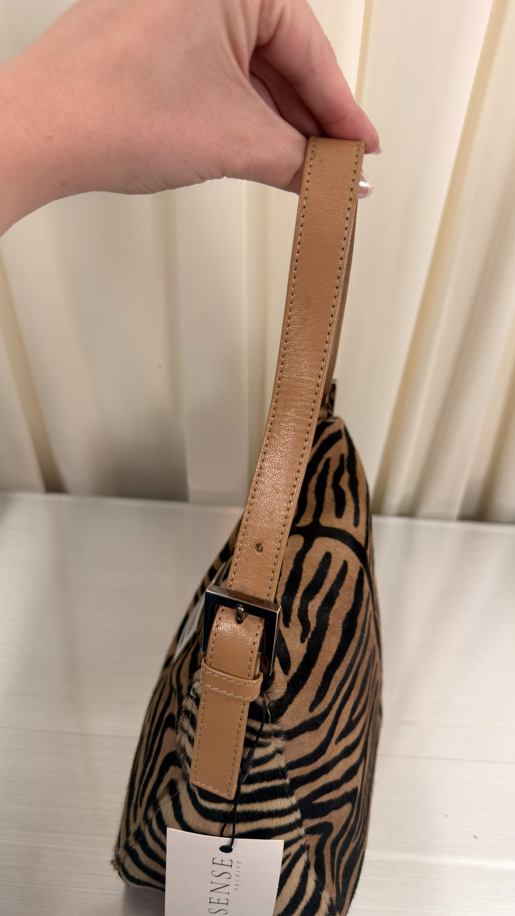 Fendi Zebra Pony Hair Bag