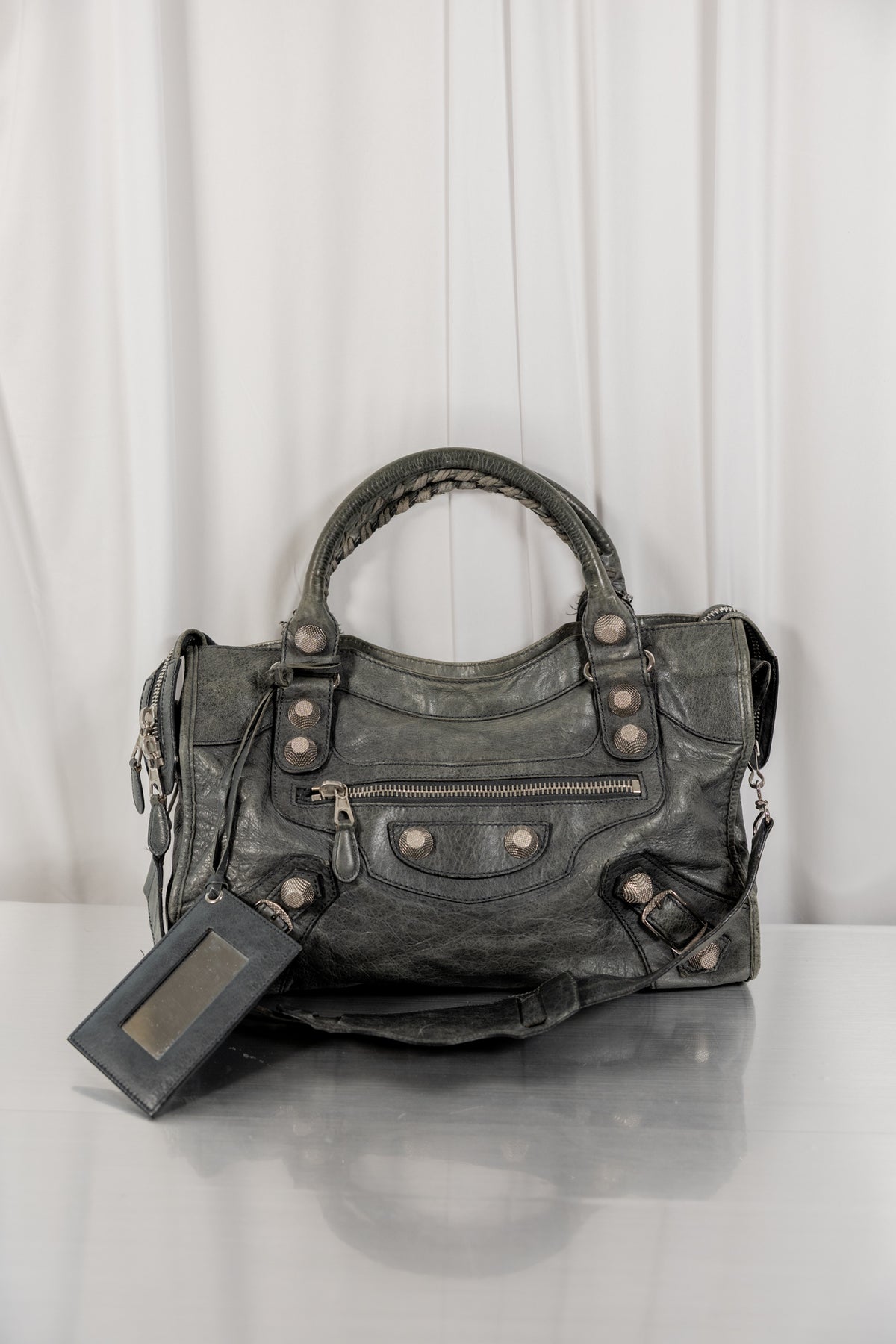 Balenciaga 2008 Gray Giant 21 Stud City